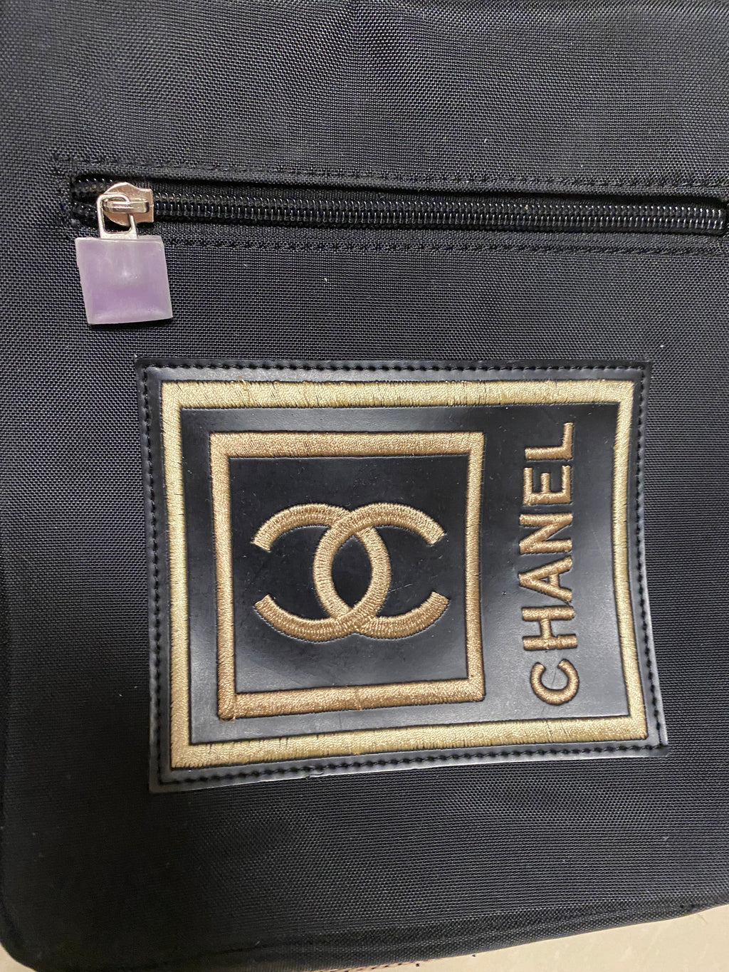Thrashed Chanel Sport Bag