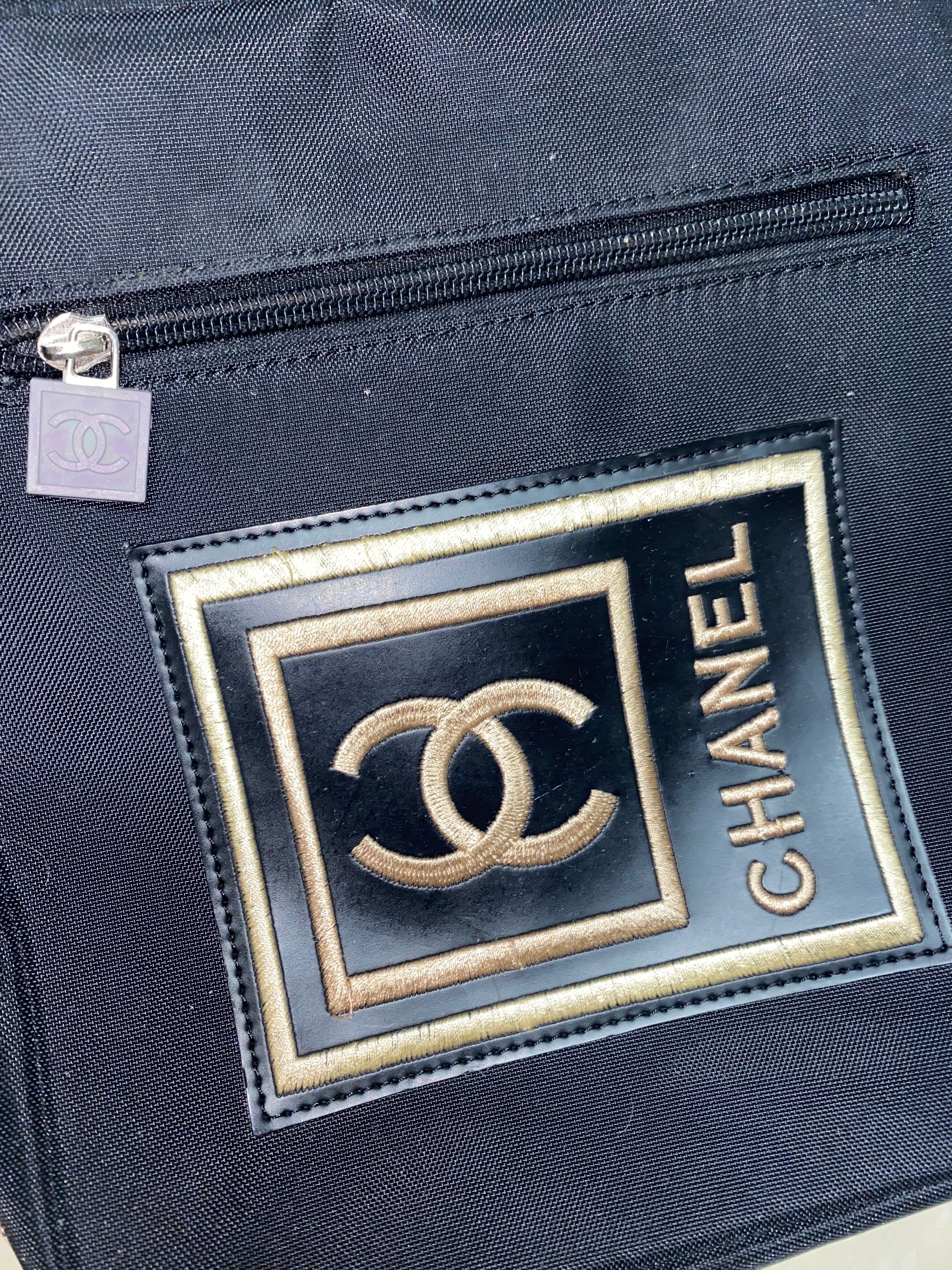 Thrashed Chanel Sport Bag