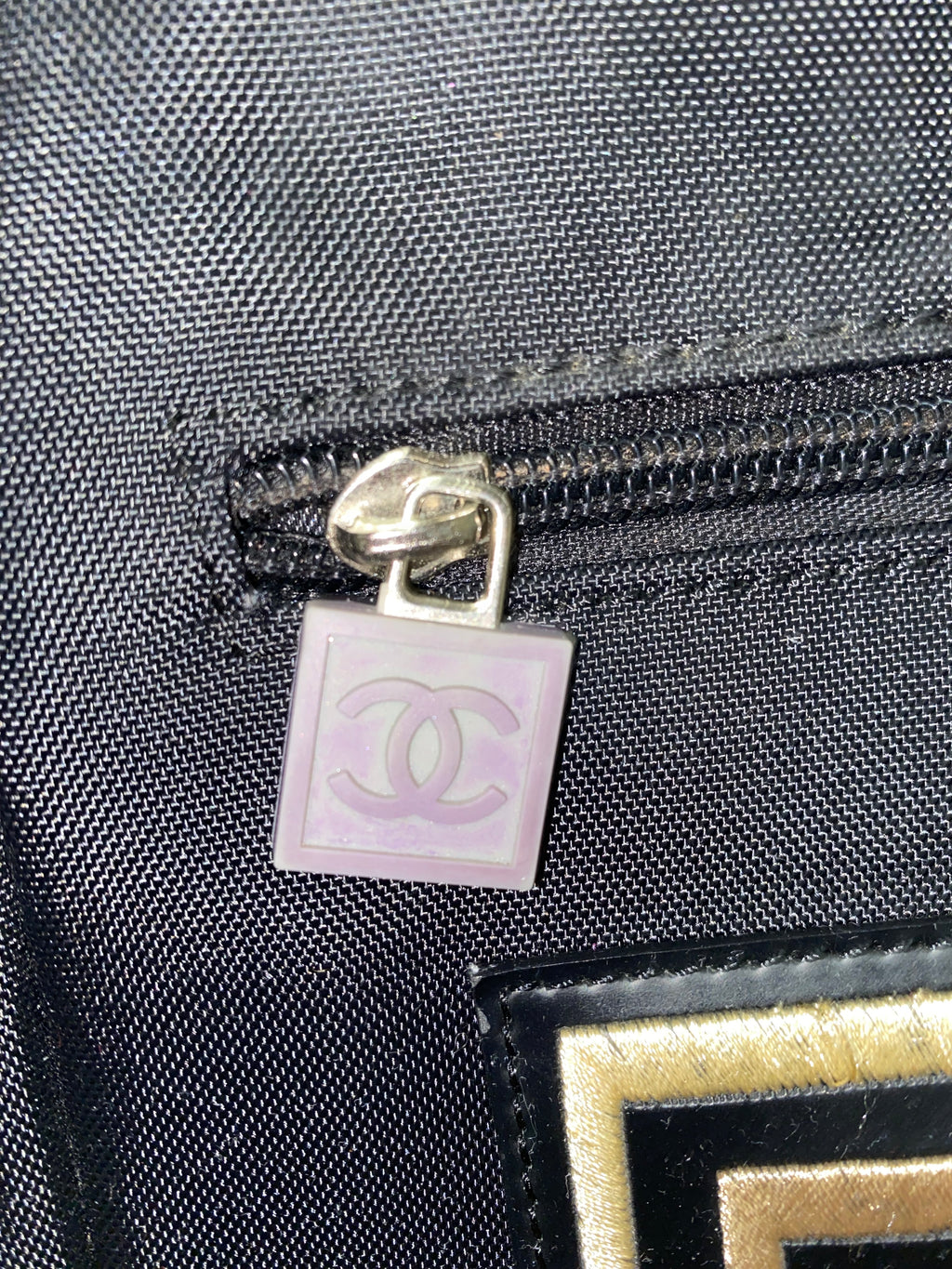 Thrashed Chanel Sport Bag