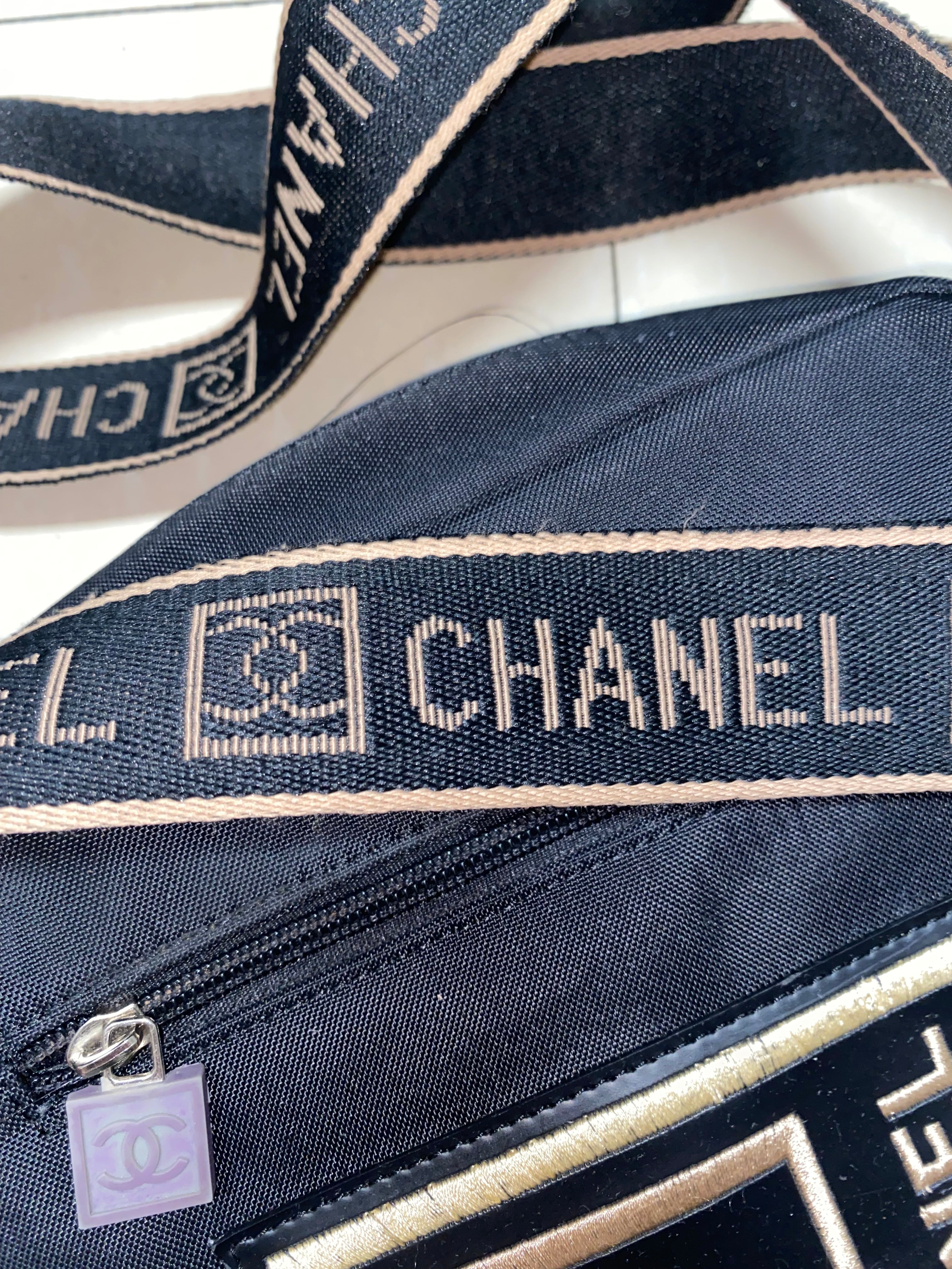 Thrashed Chanel Sport Bag