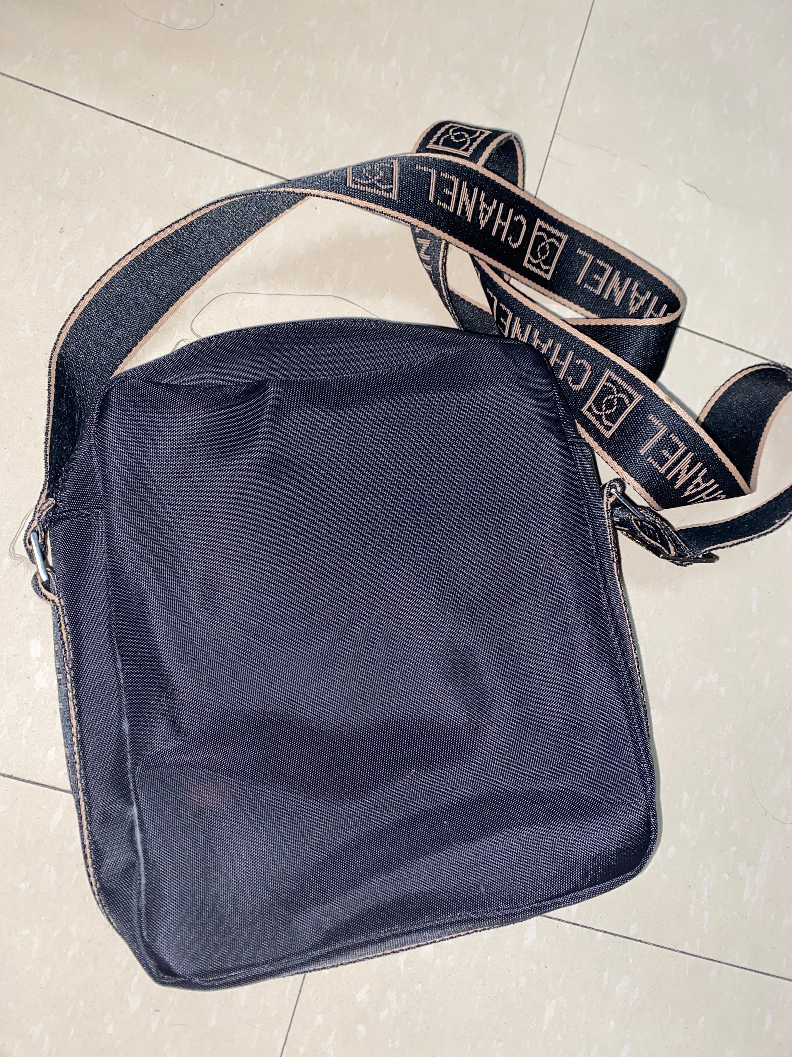Thrashed Chanel Sport Bag