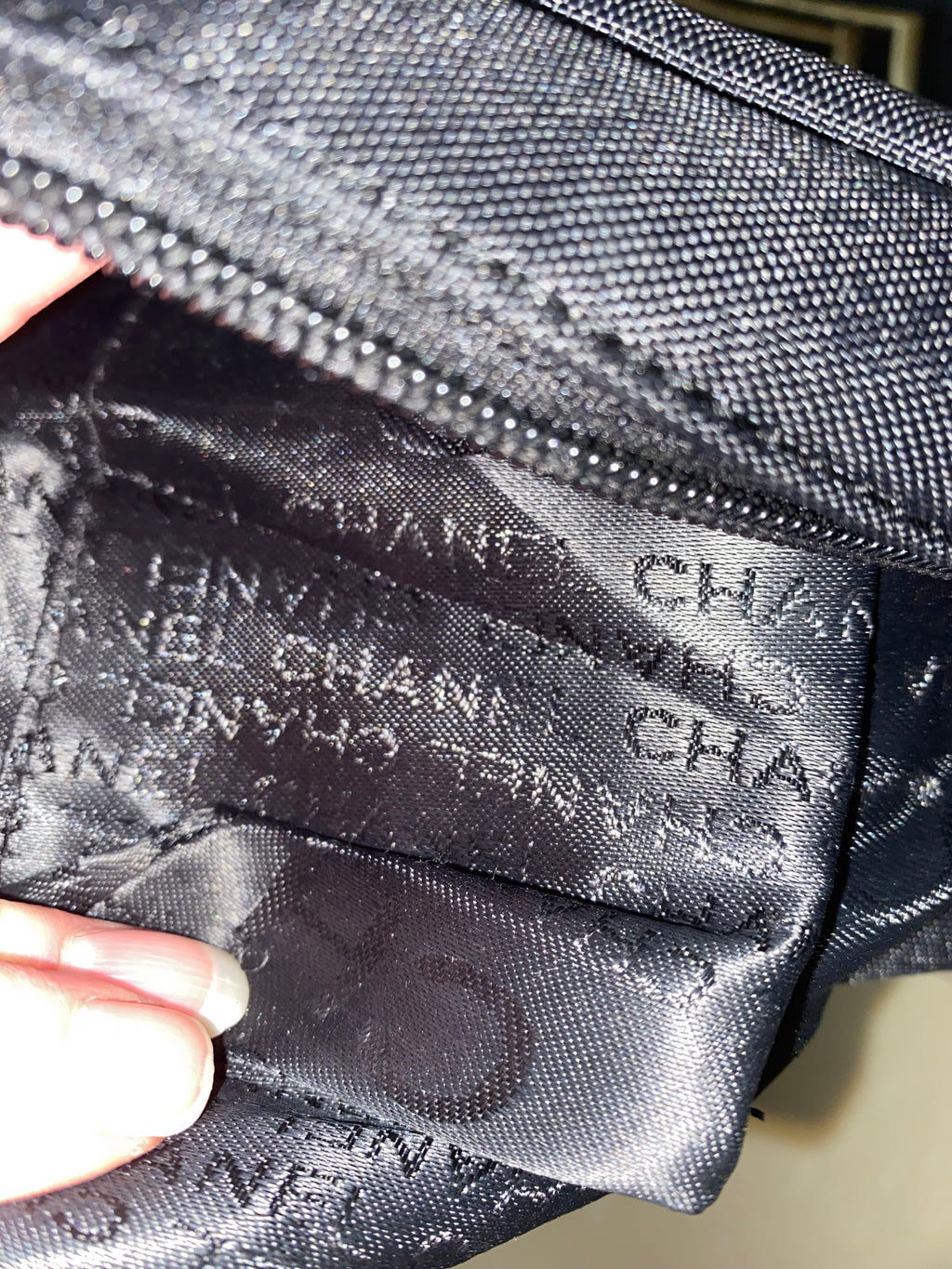 Thrashed Chanel Sport Bag