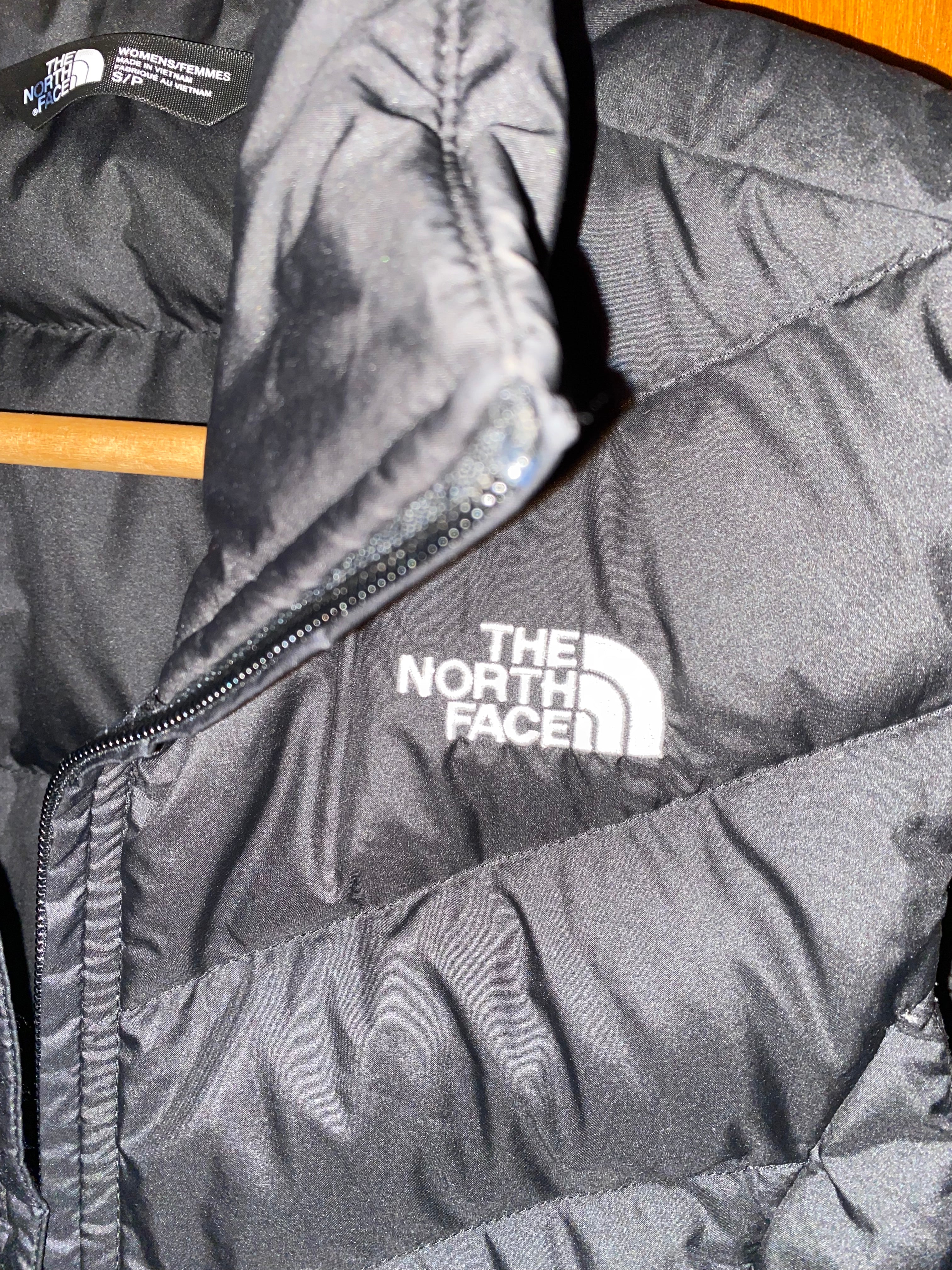 The North Face Lightweight 550 Down Black Puffer Vest