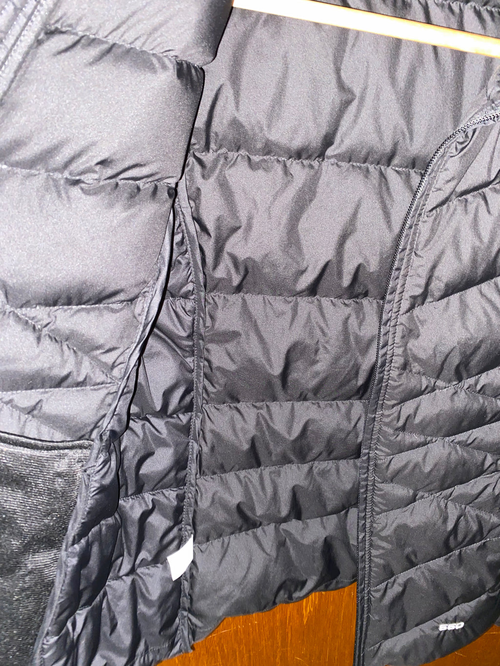 The North Face Lightweight 550 Down Black Puffer Vest