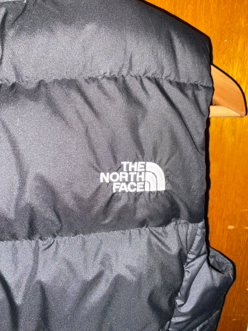 The North Face Lightweight 550 Down Black Puffer Vest
