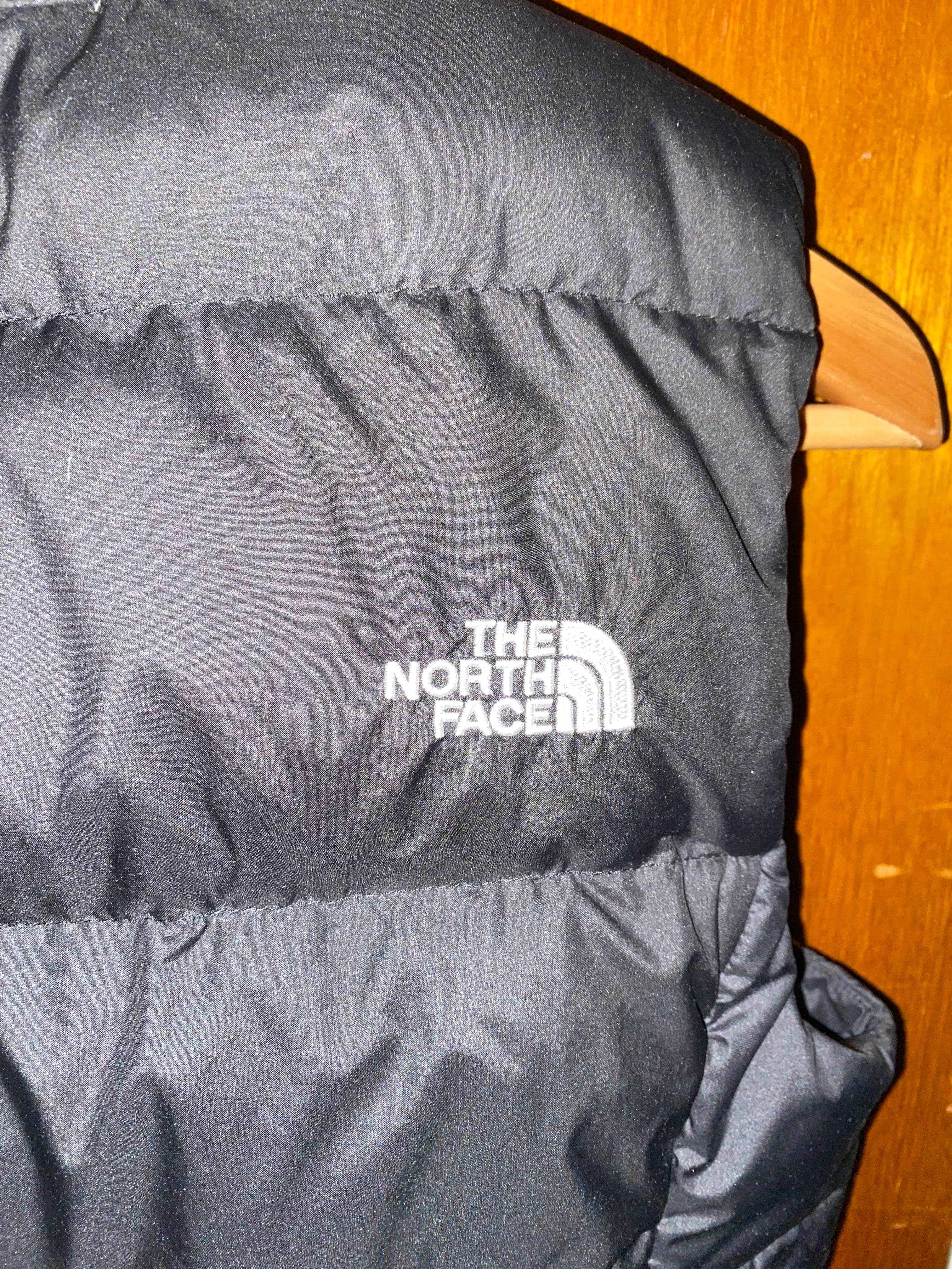 The North Face Lightweight 550 Down Black Puffer Vest
