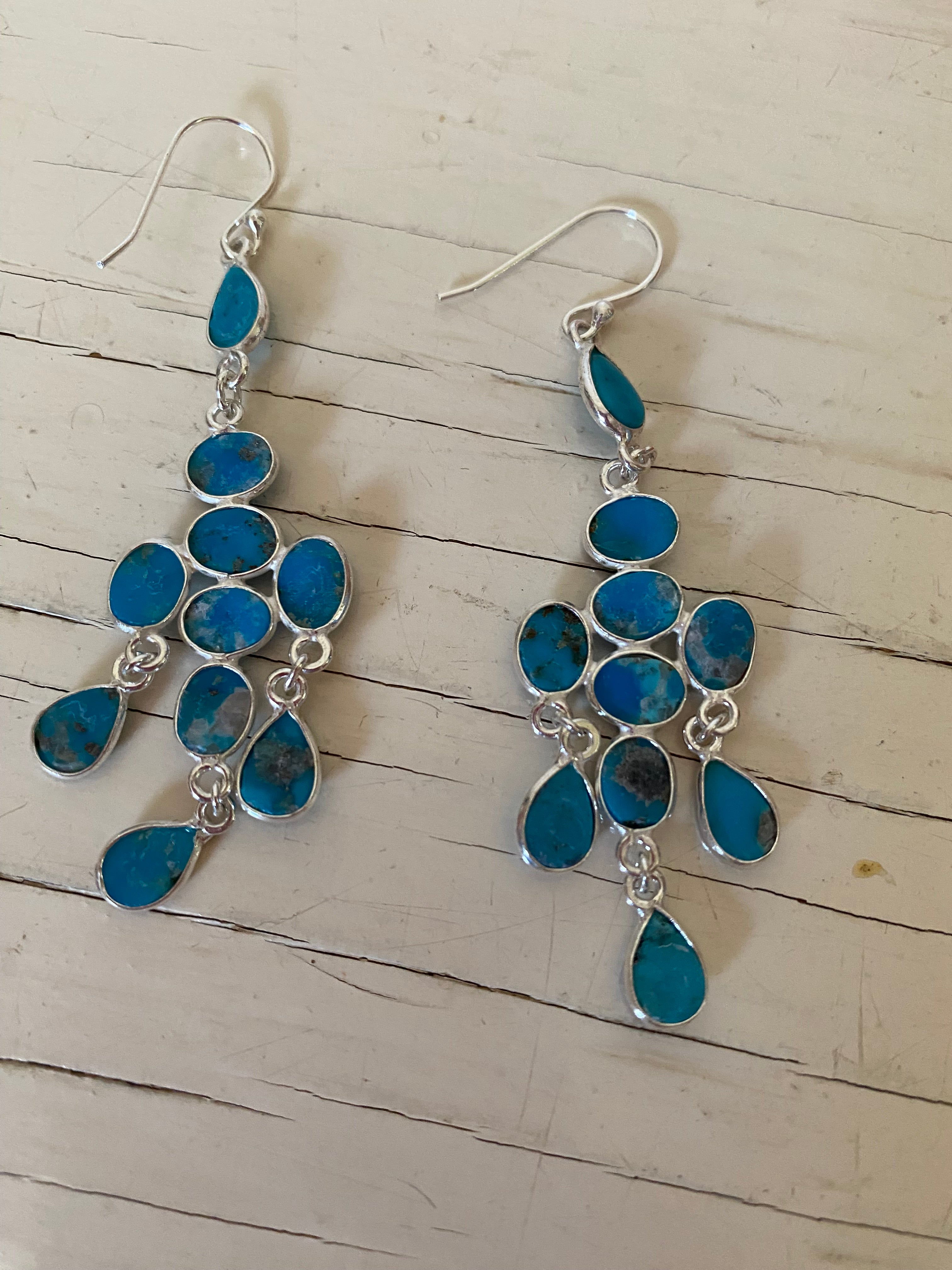 Sterling Silver Dangly Earrings