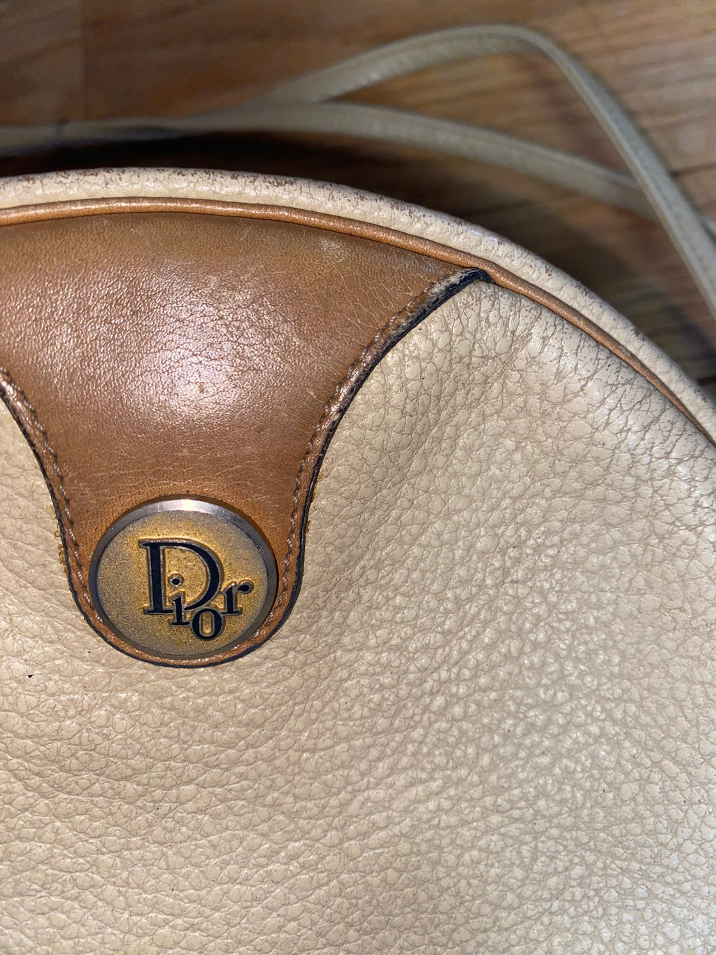 Vintage Dior Round Purse