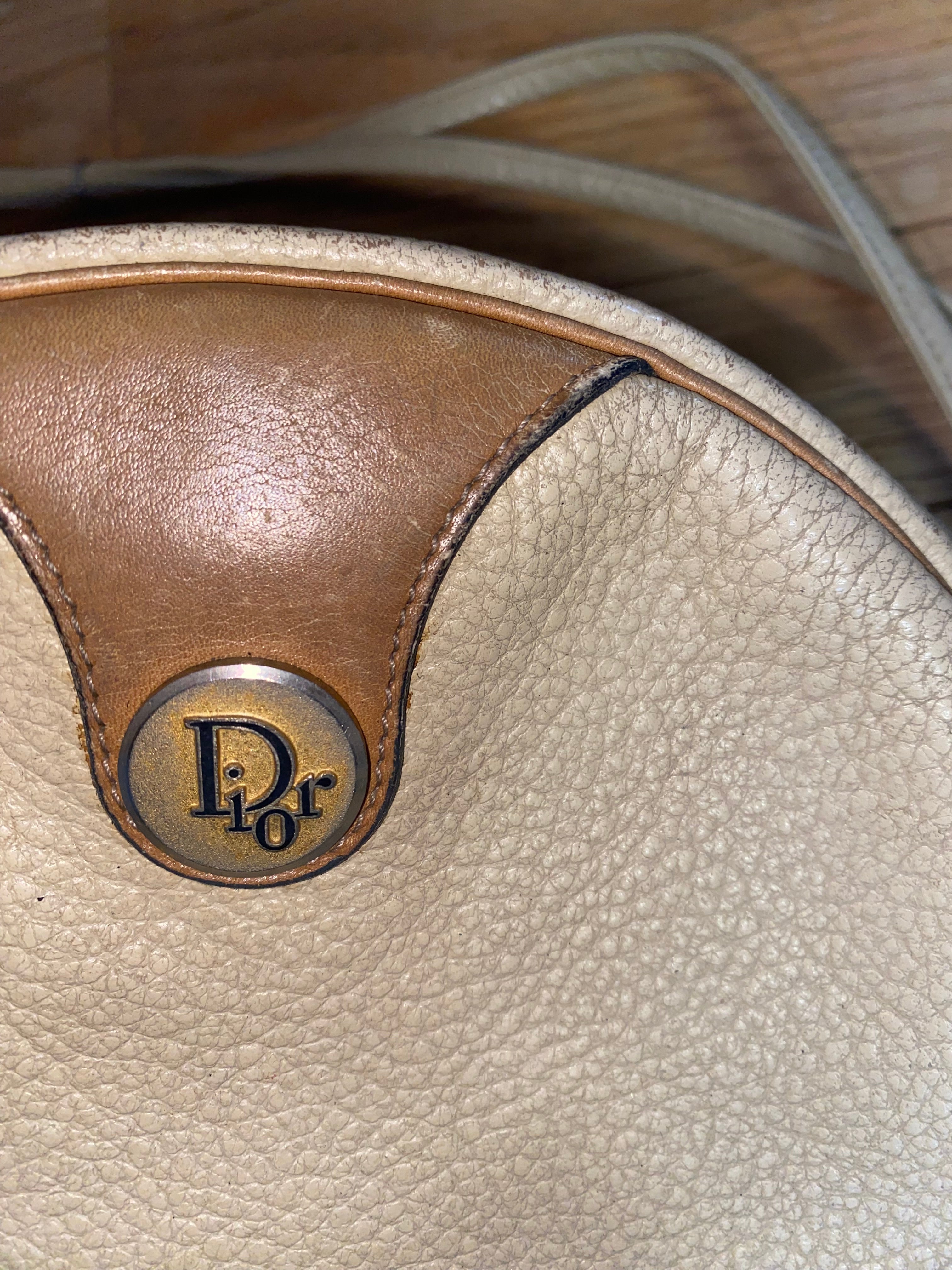 Vintage Dior Round Purse