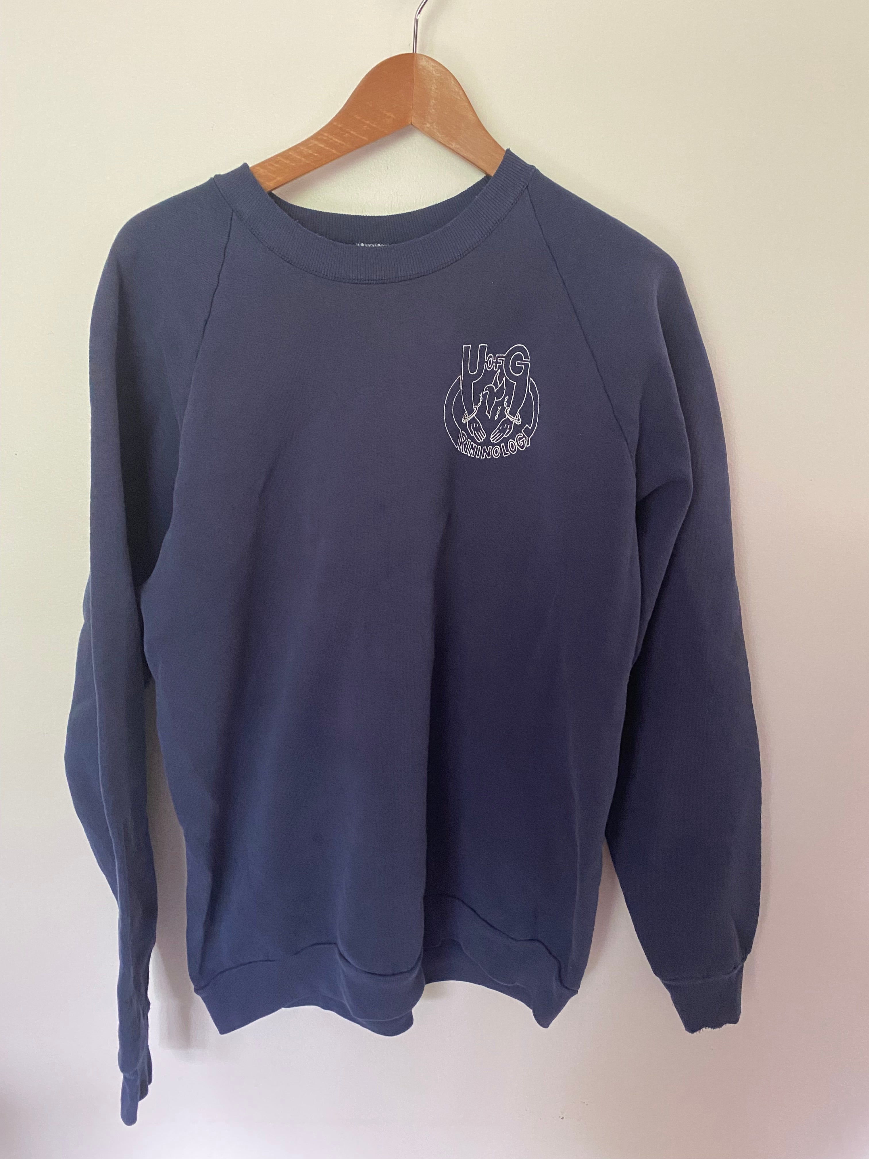 Vintage University of Guelph Criminology Department Sweatshirt