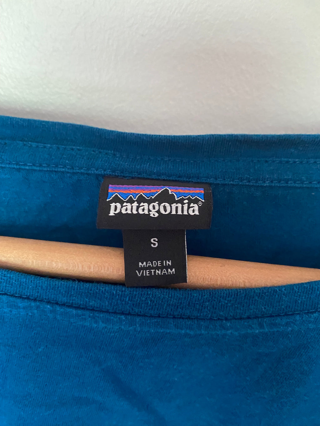 Patagonia Blue 3/4 Length Sleeve