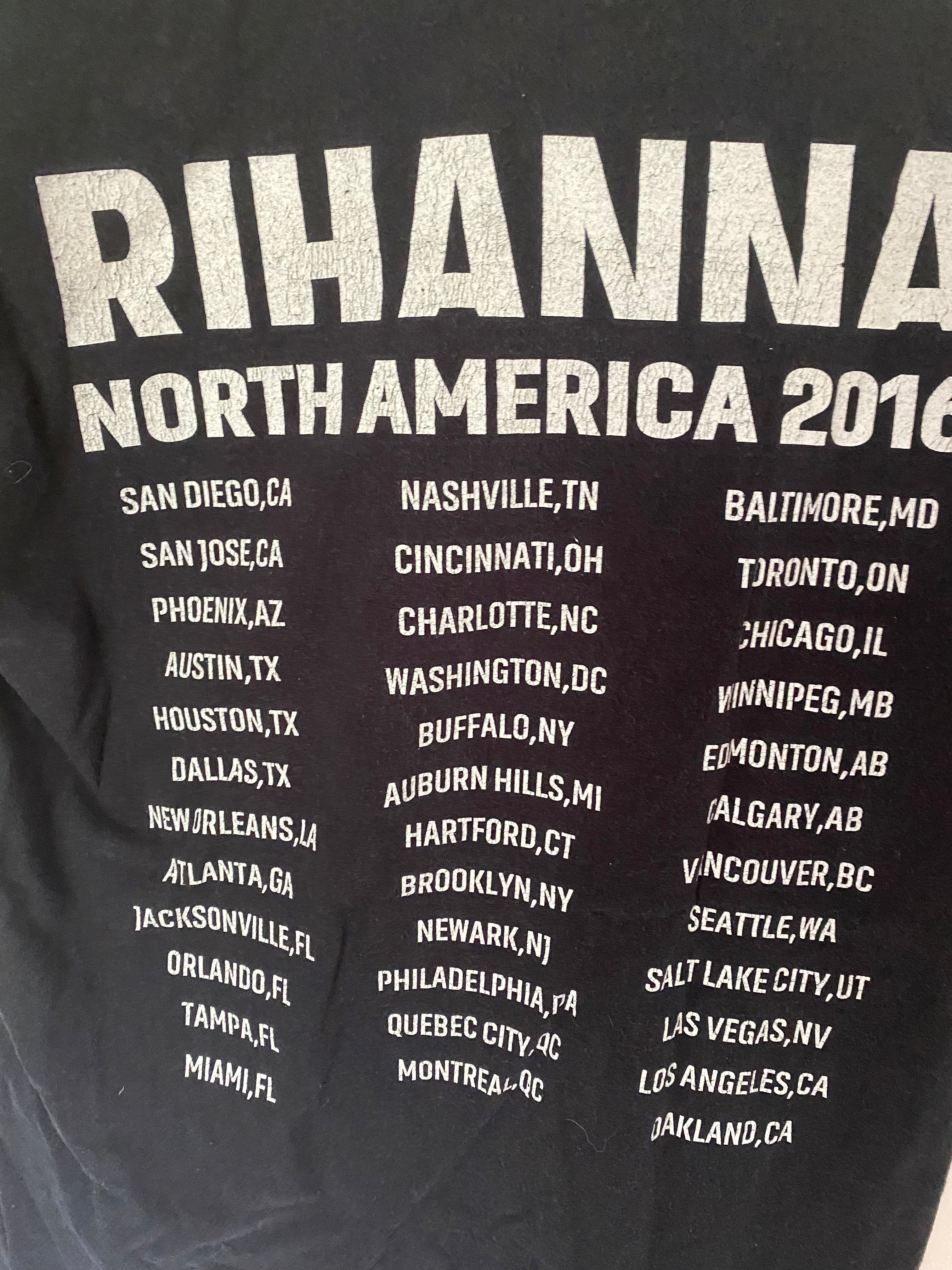 Rihanna Anti Tour Shirt