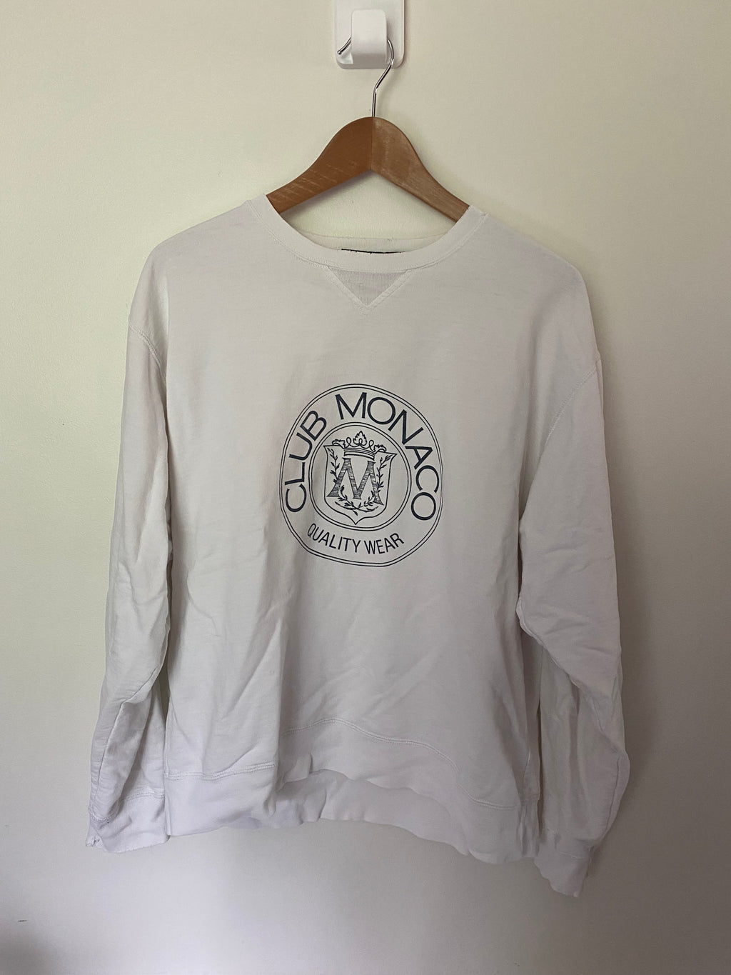 Vintage 90’s Club Monaco Crest Crewneck Sweatshirt
