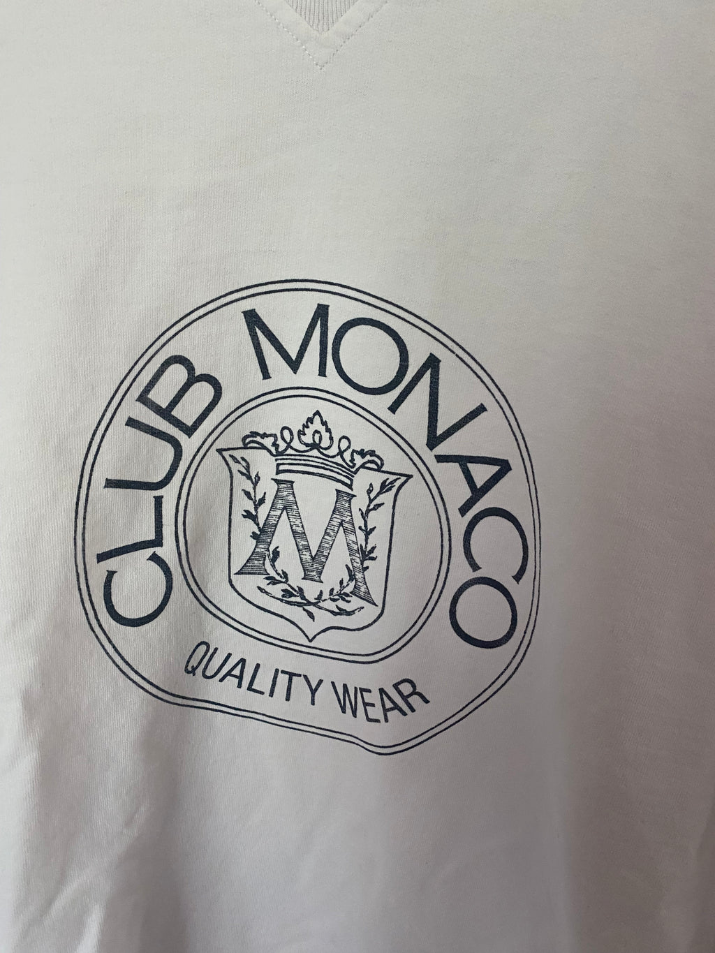 Vintage 90’s Club Monaco Crest Crewneck Sweatshirt