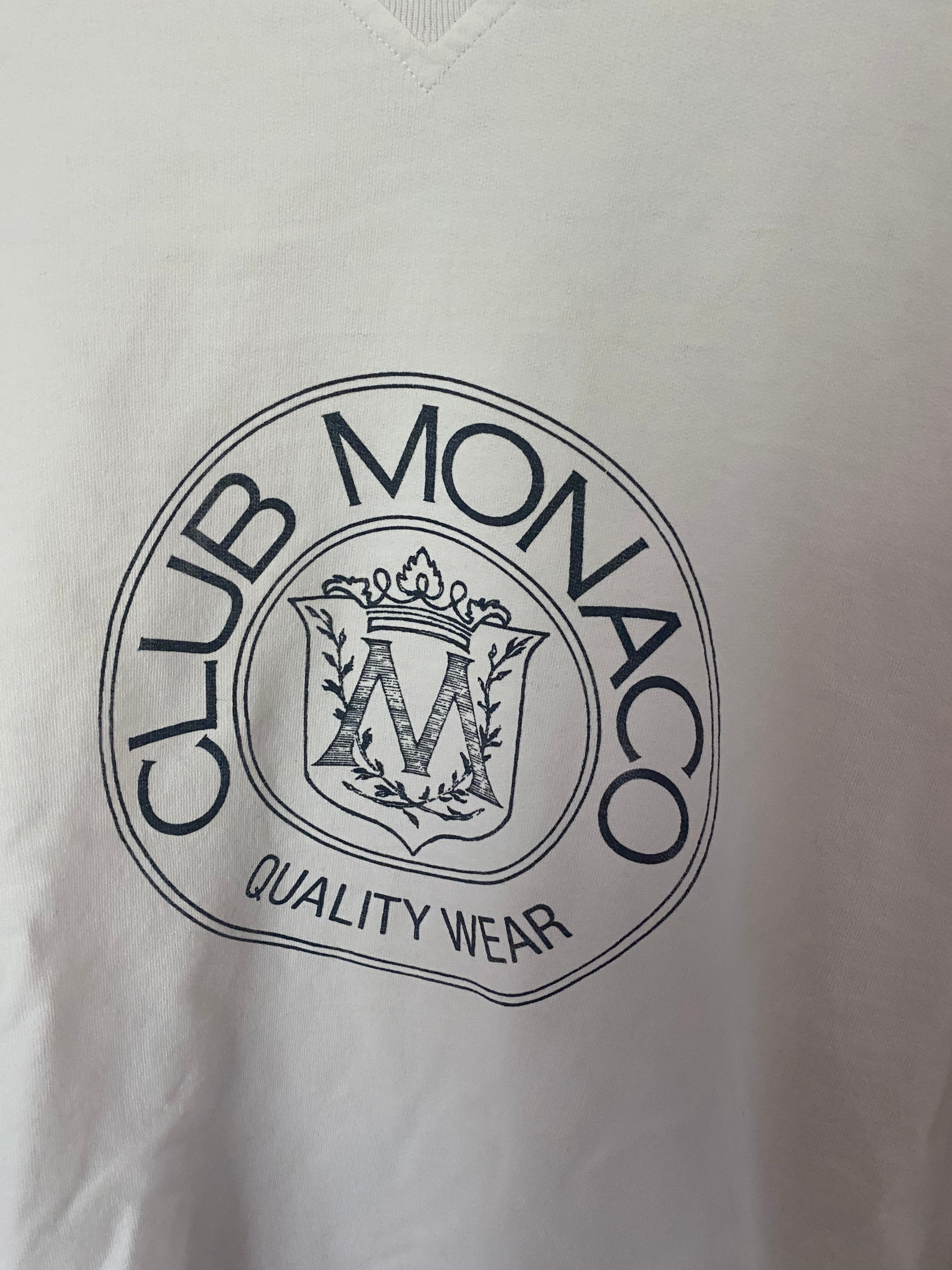 Vintage 90’s Club Monaco Crest Crewneck Sweatshirt