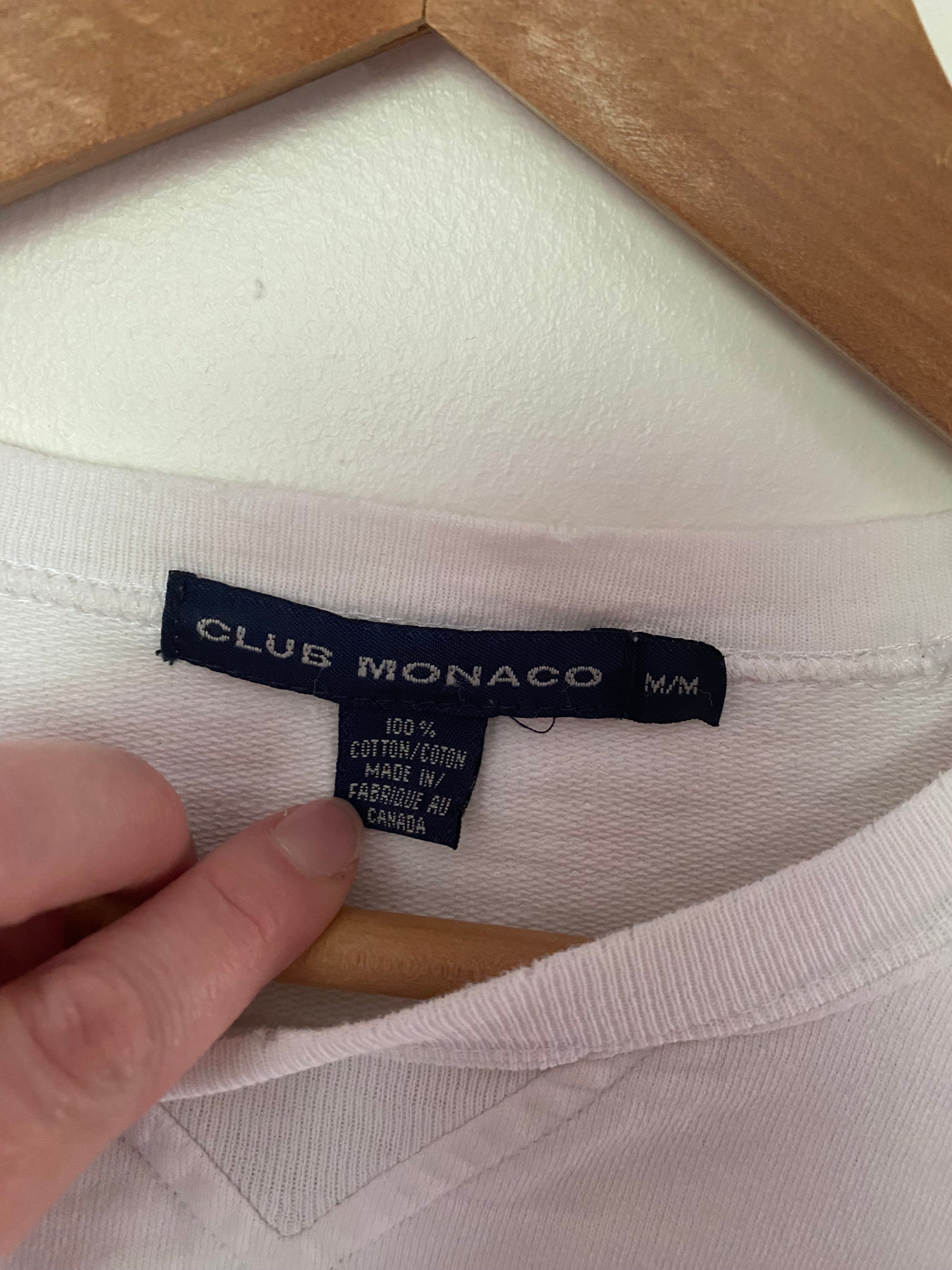 Vintage 90’s Club Monaco Crest Crewneck Sweatshirt