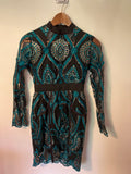 CBR Lace and Sequin Embellished Dress