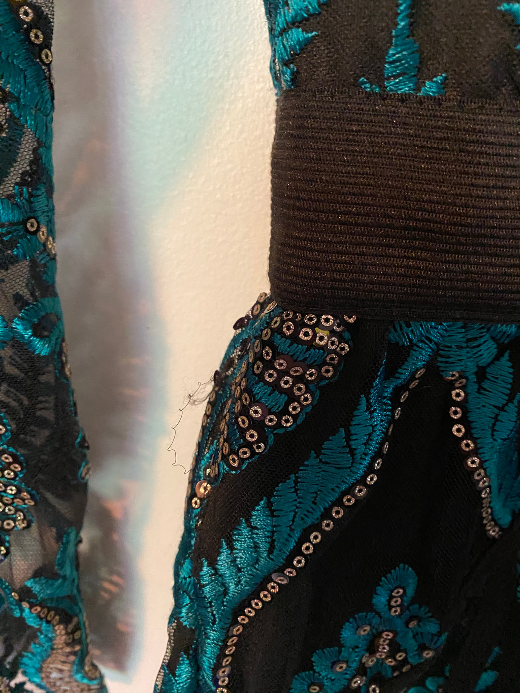 CBR Lace and Sequin Embellished Dress