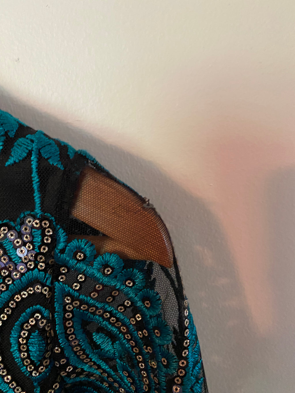 CBR Lace and Sequin Embellished Dress