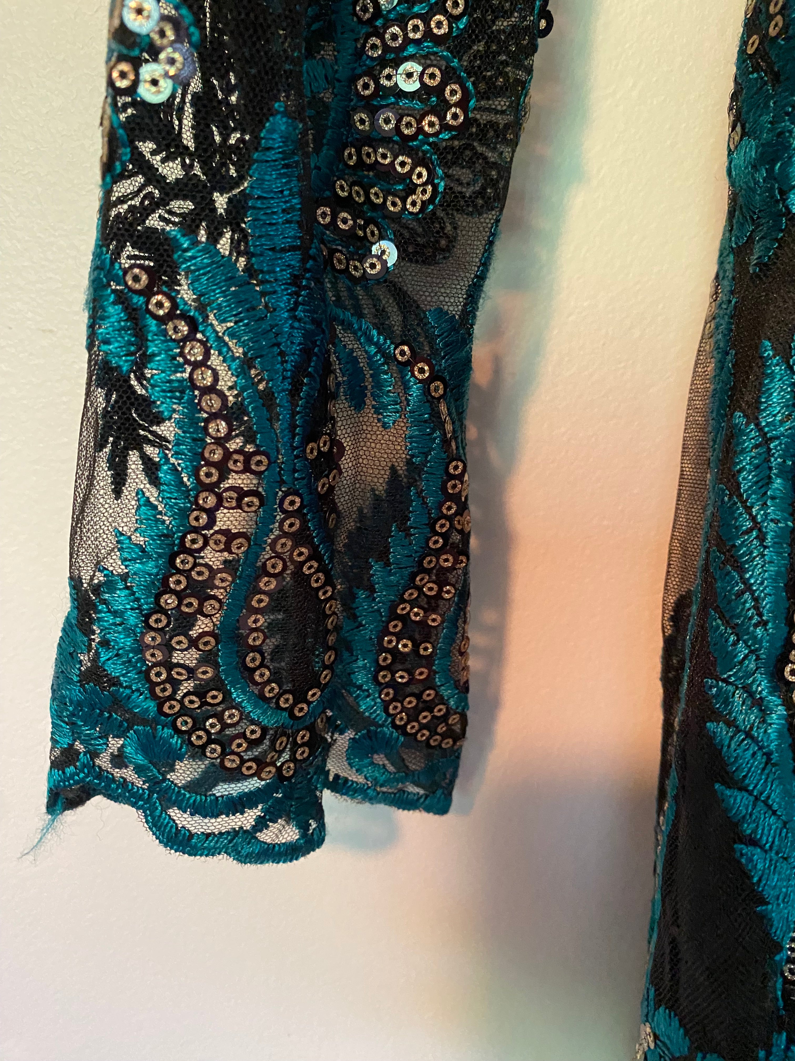 CBR Lace and Sequin Embellished Dress