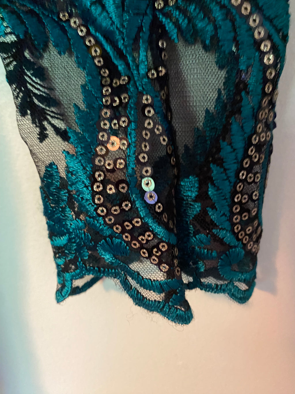 CBR Lace and Sequin Embellished Dress