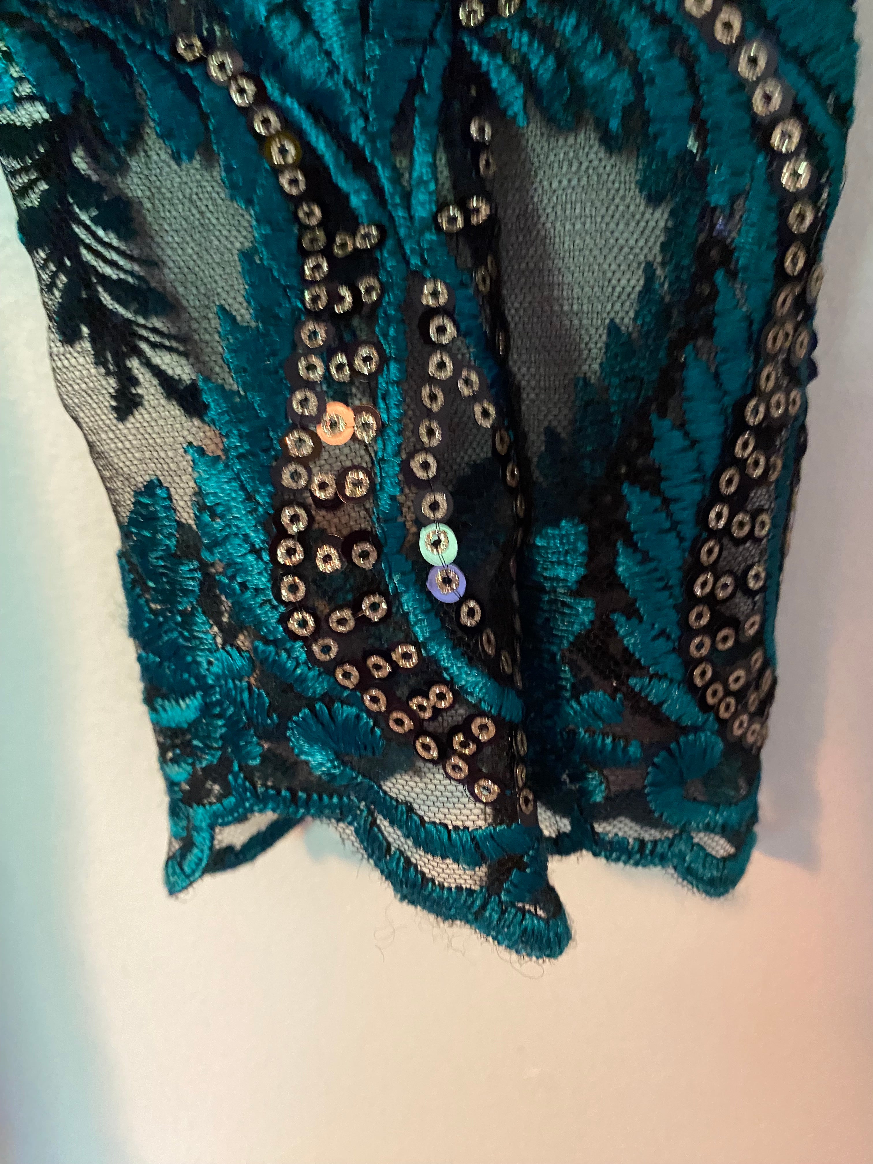 CBR Lace and Sequin Embellished Dress