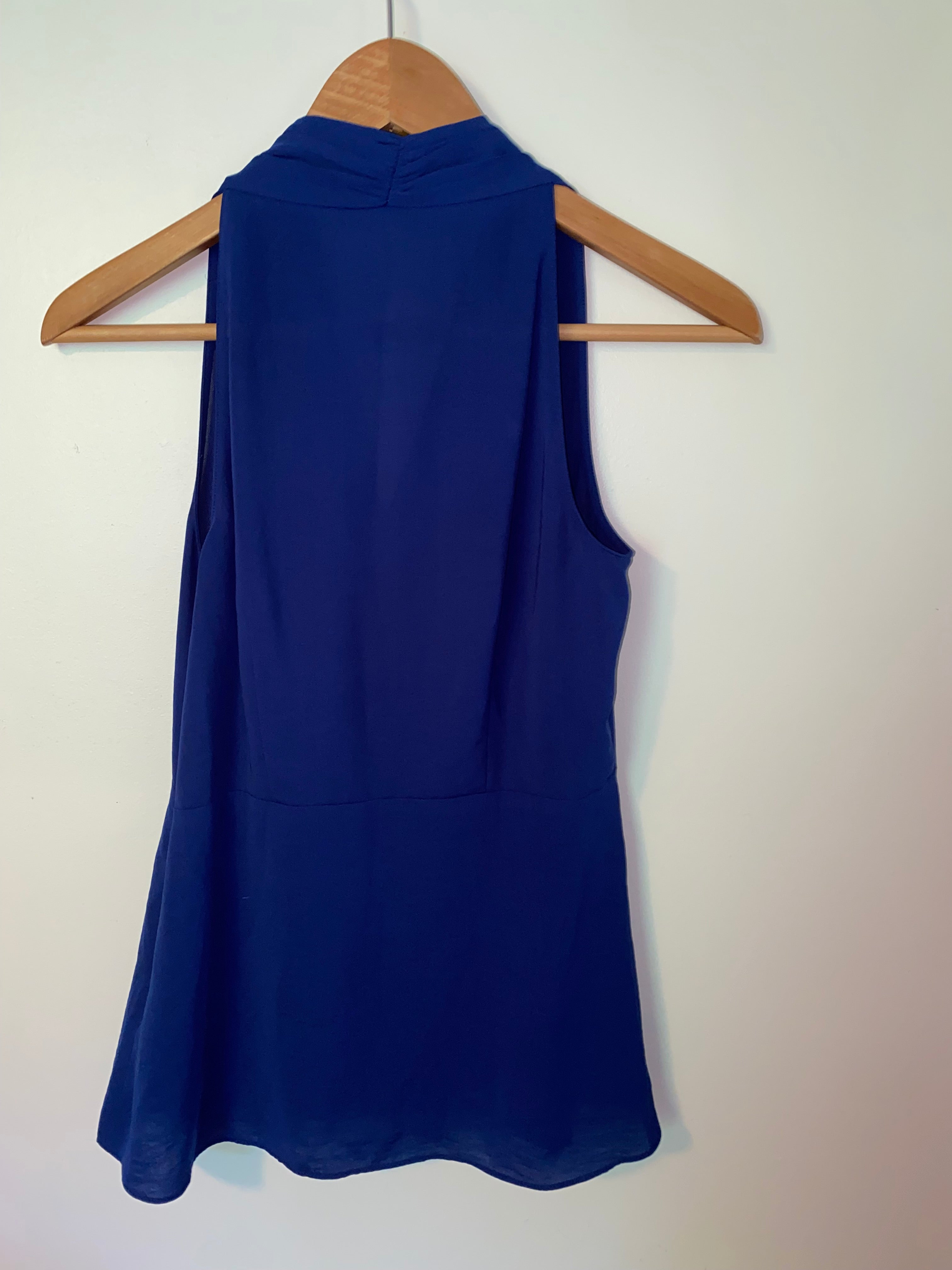 Banana Republic Blue Sleeveless Top