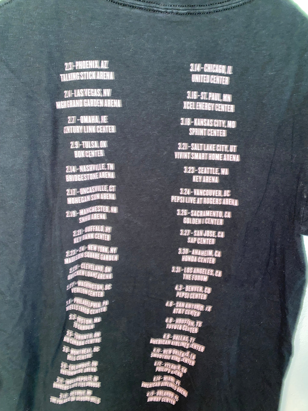 Ariana Grande Dangerous Woman Tour Shirt