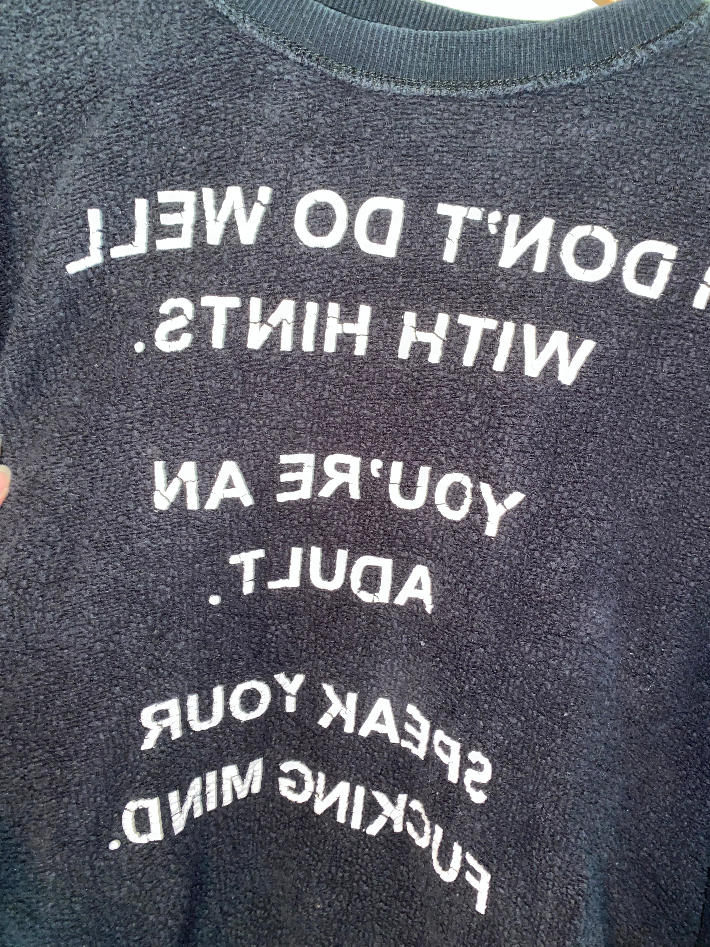 Givenchy Inside Out and Backwards Sweatshirt