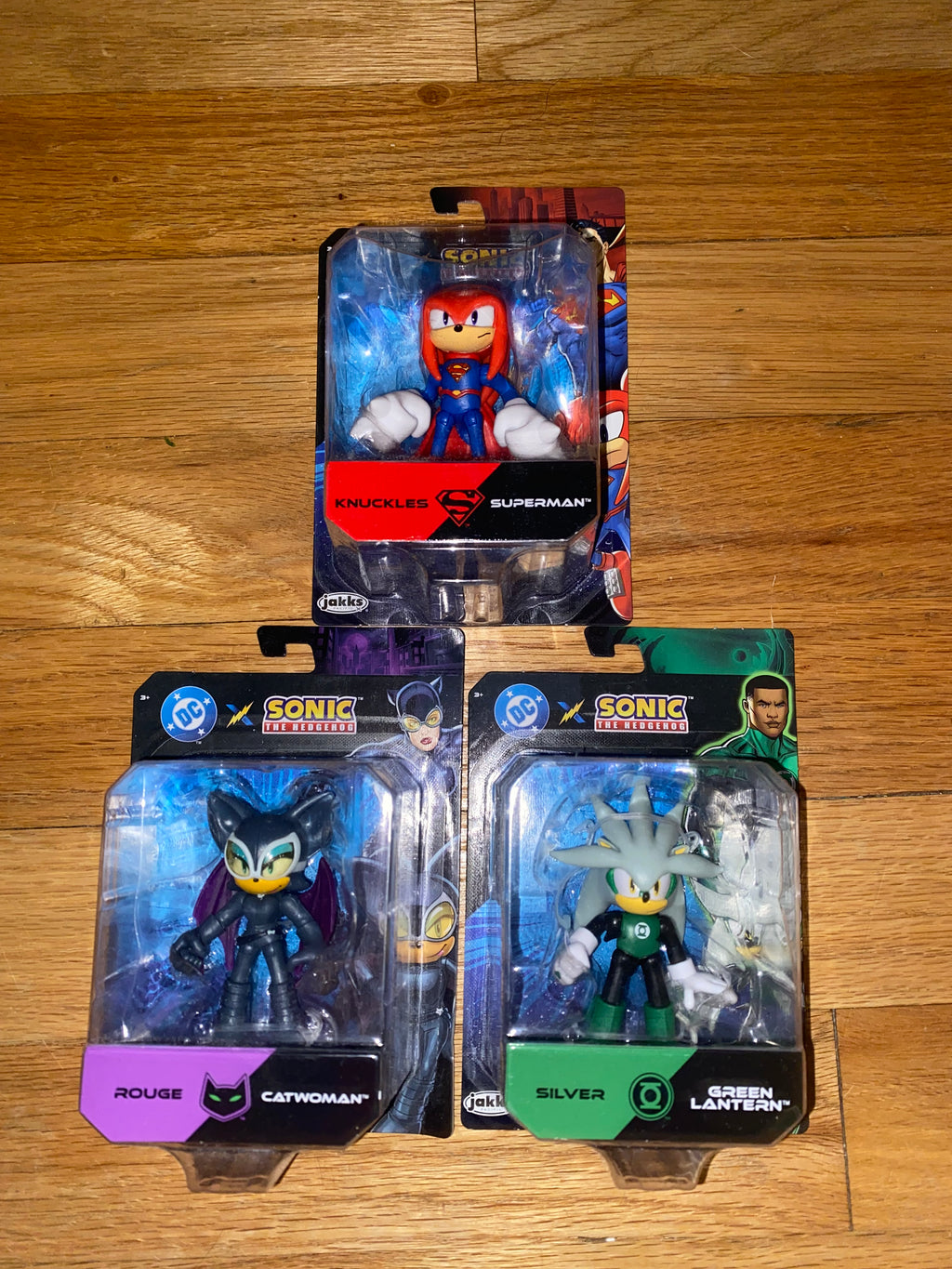 DC Comics x Sonic the Hedgehog Figurines