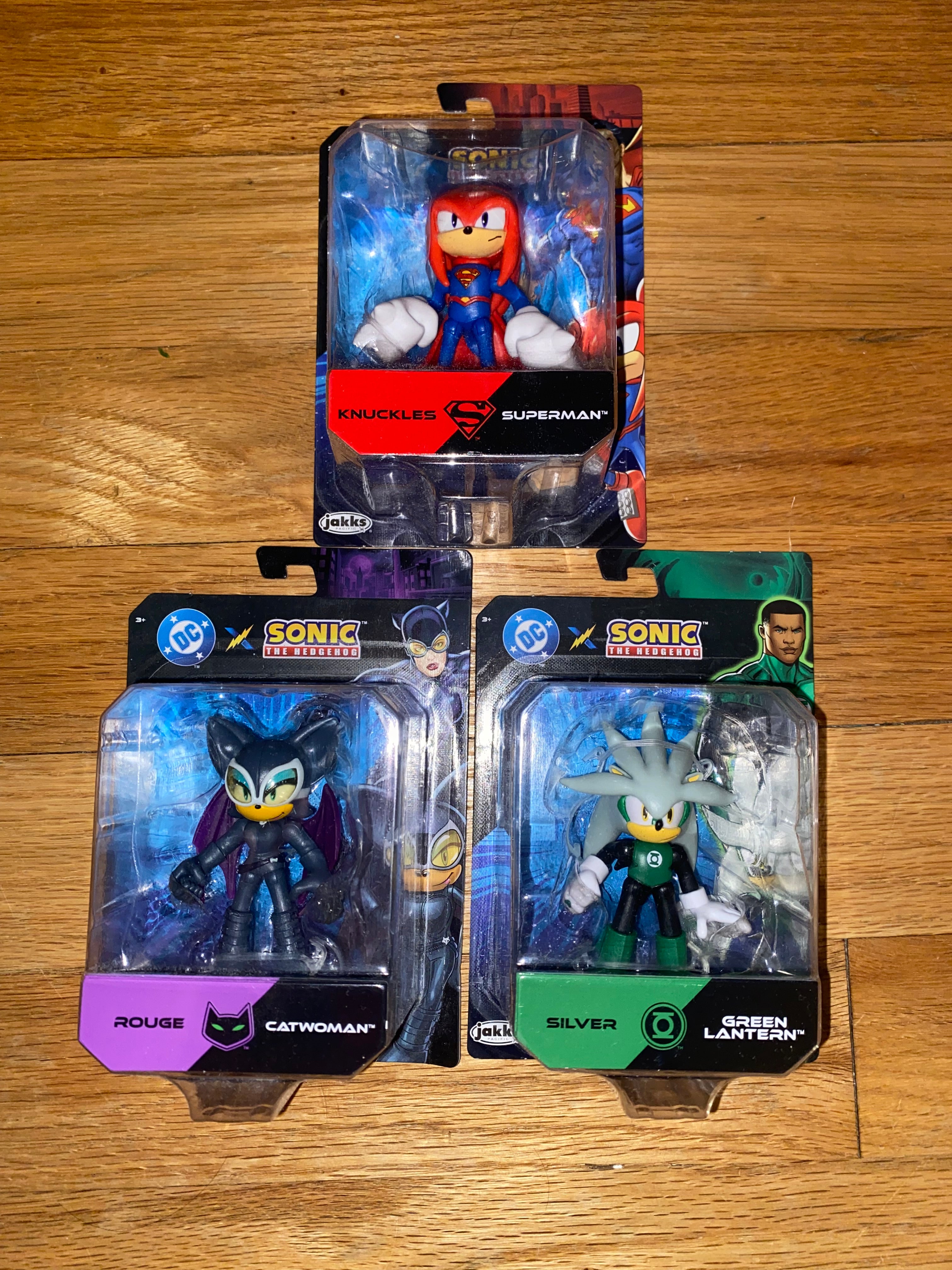 DC Comics x Sonic the Hedgehog Figurines