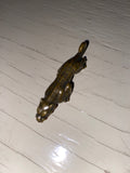 Vintage Brass Large Cat Pendant