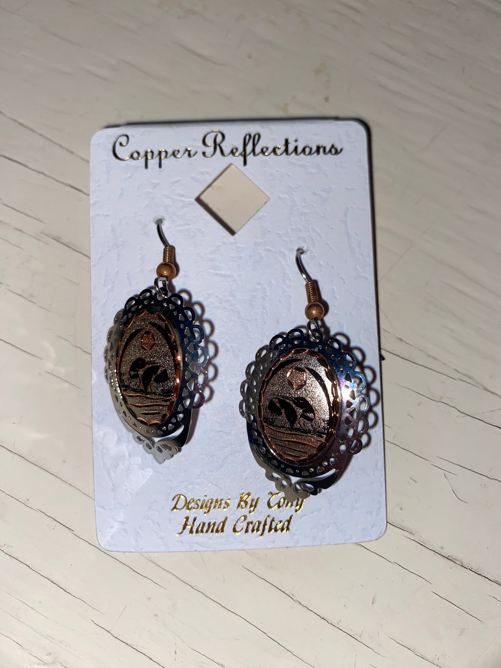 Indigenous Copper Earrings