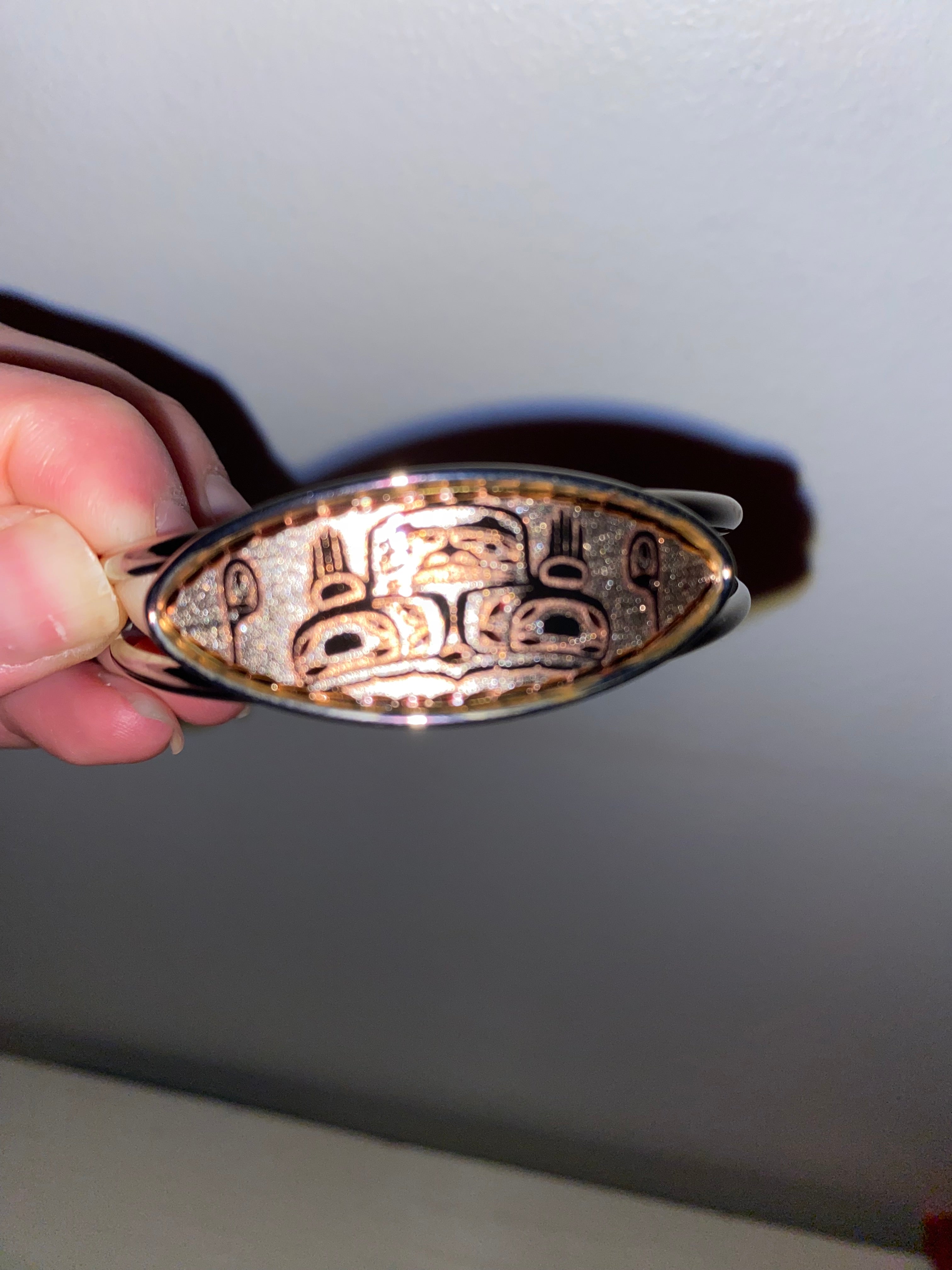 Indigenous Silver Tone Bracelet