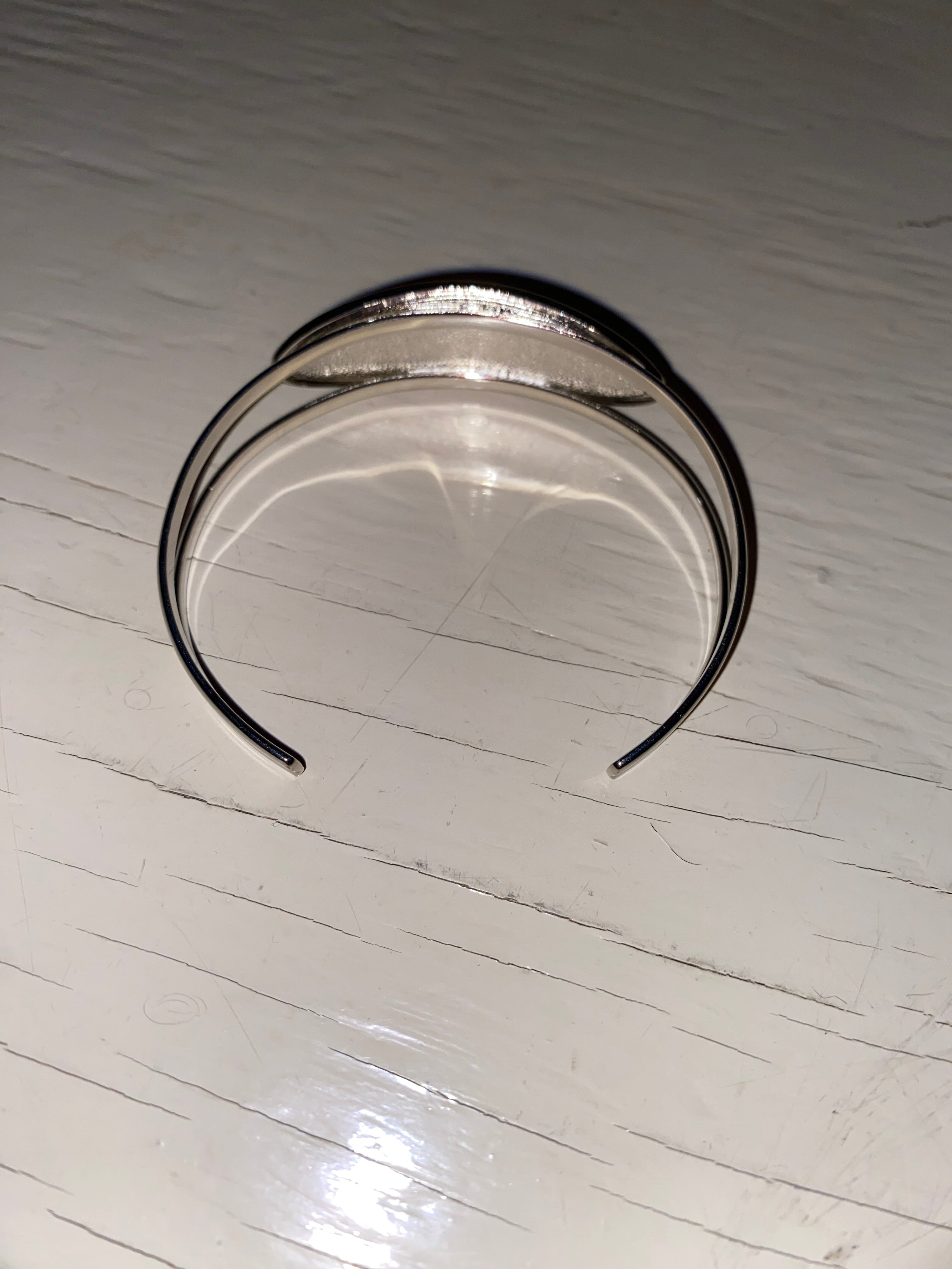 Indigenous Silver Tone Bracelet