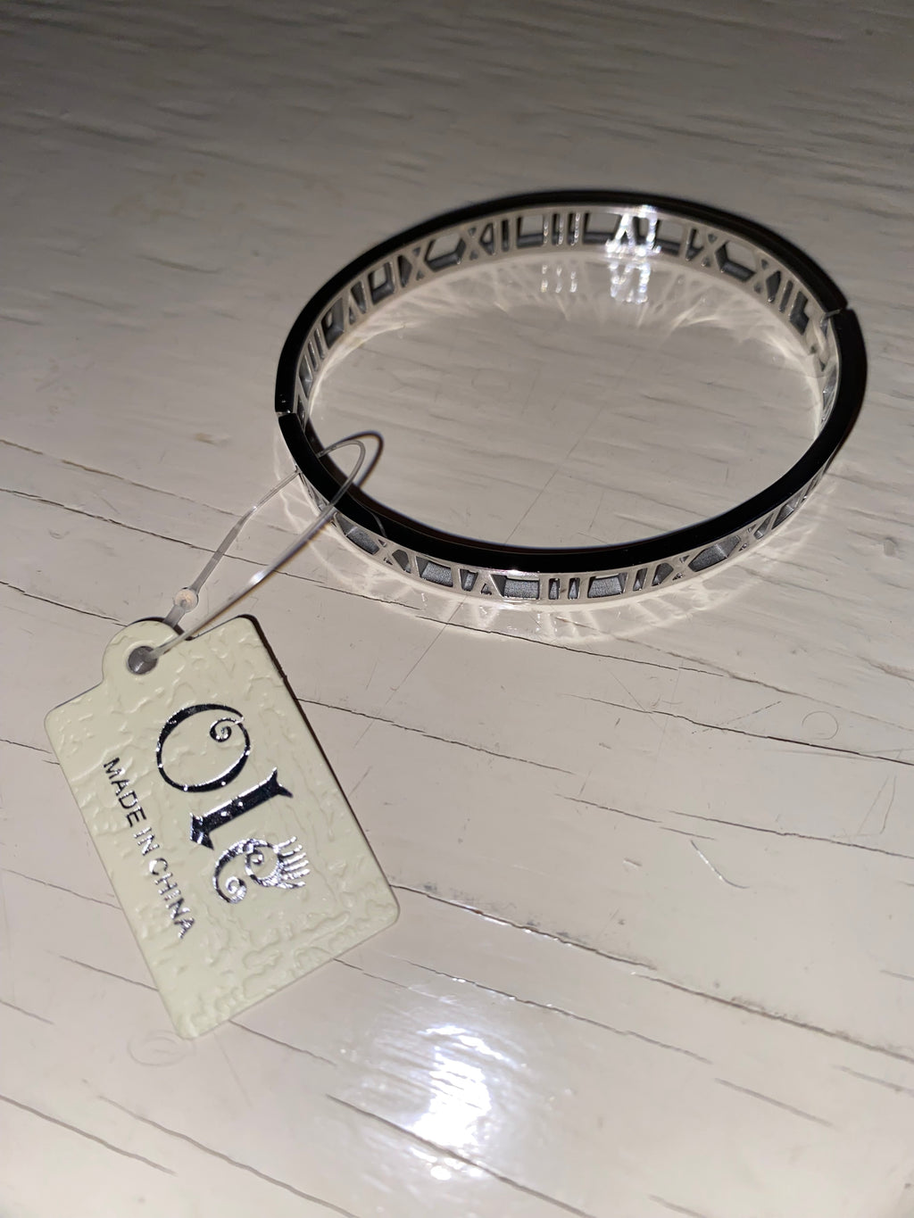 Stainless Steel Roman Numeral Bracelet