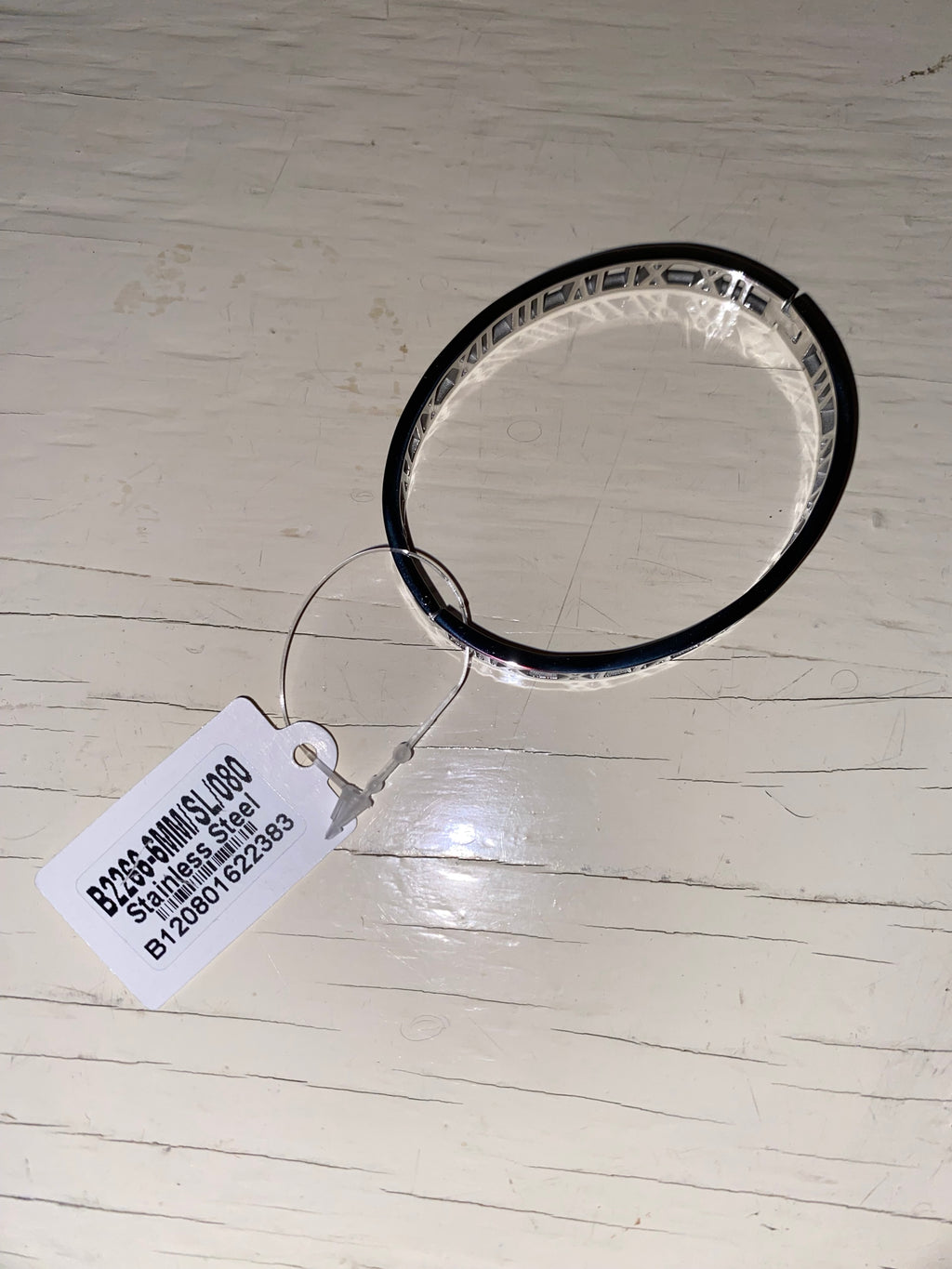 Stainless Steel Roman Numeral Bracelet