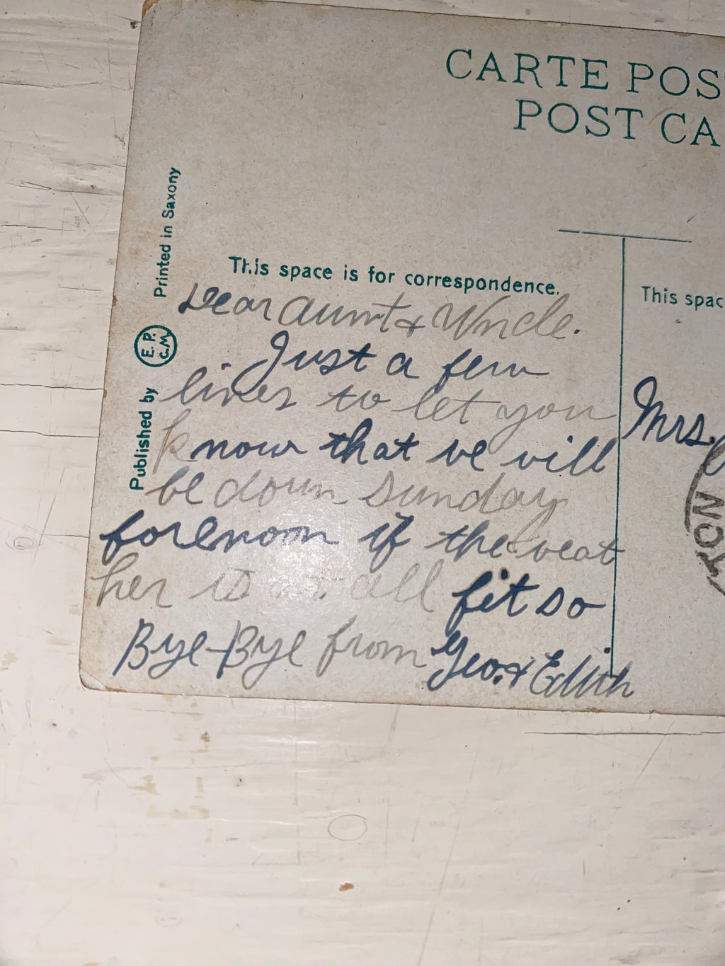 Antique Postcard