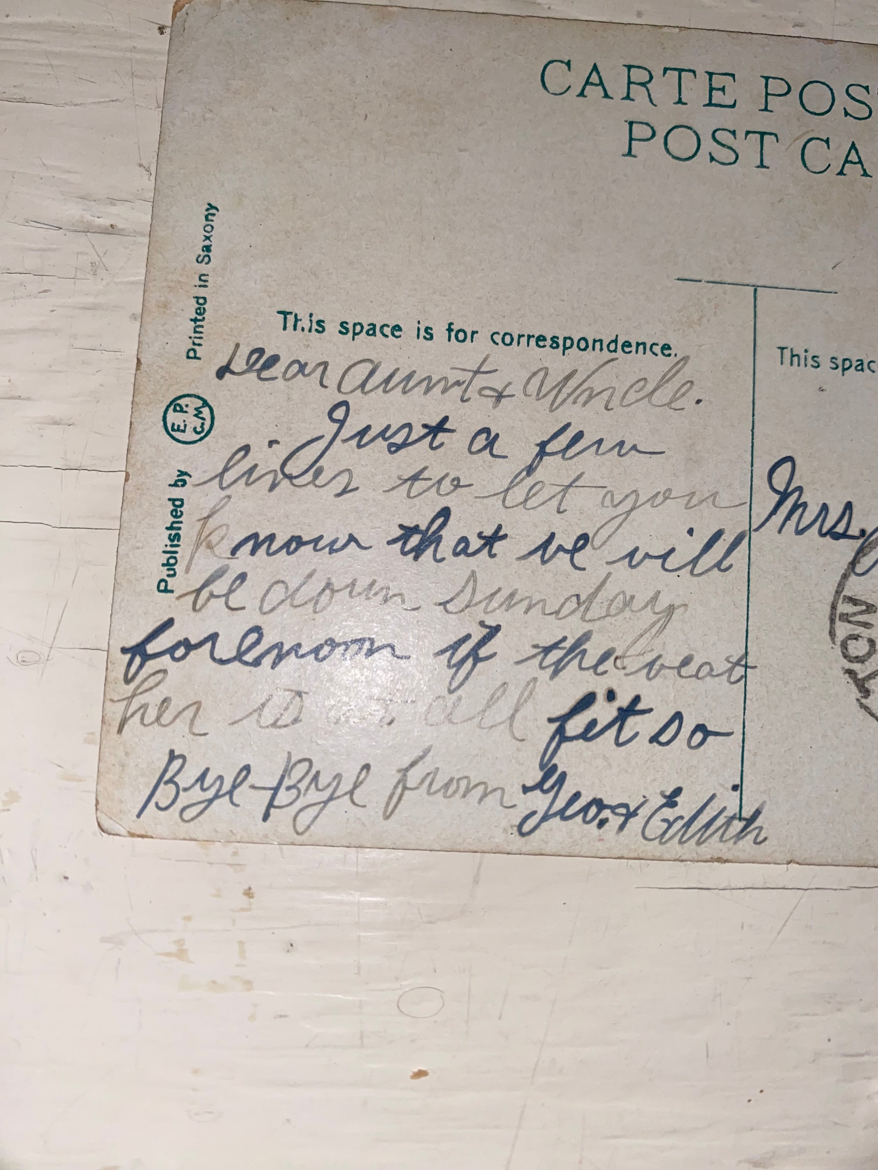 Antique Postcard