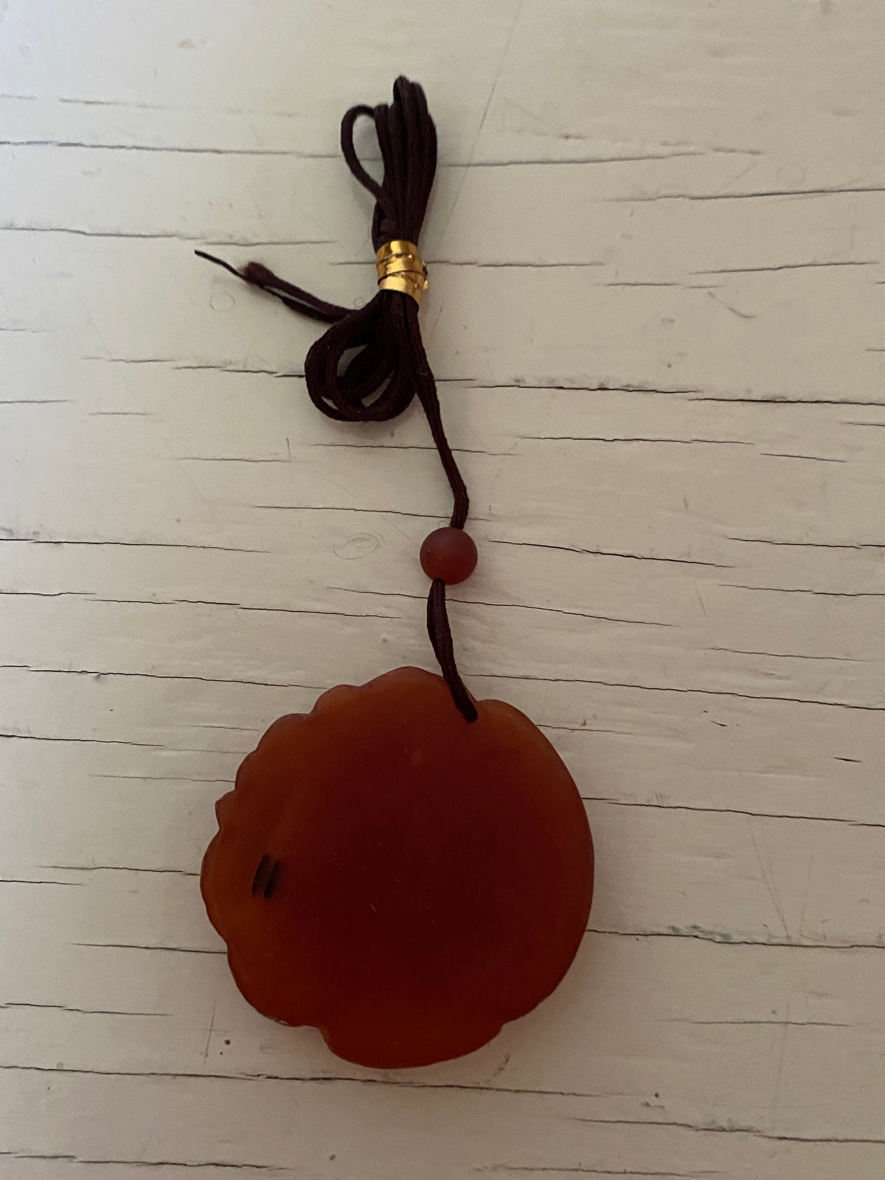 Hand Carved Pendant