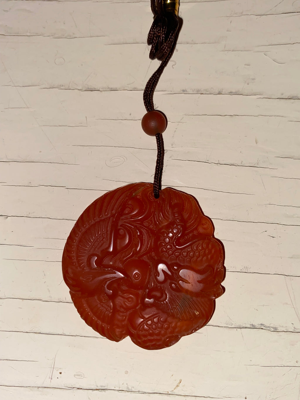 Hand Carved Pendant