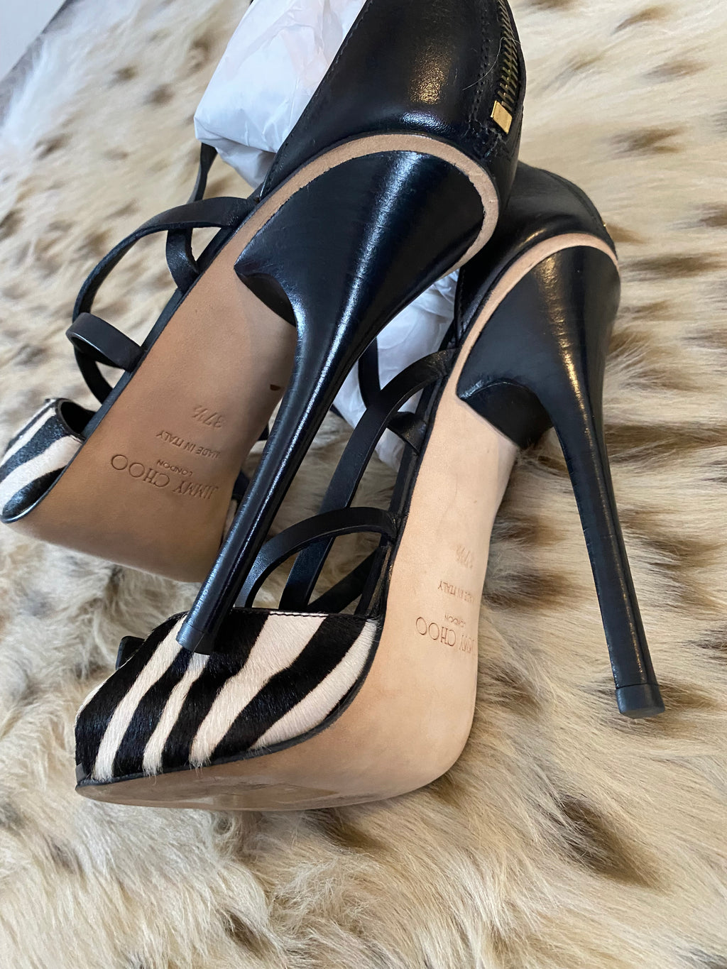 Jimmy Choo Jet Heels