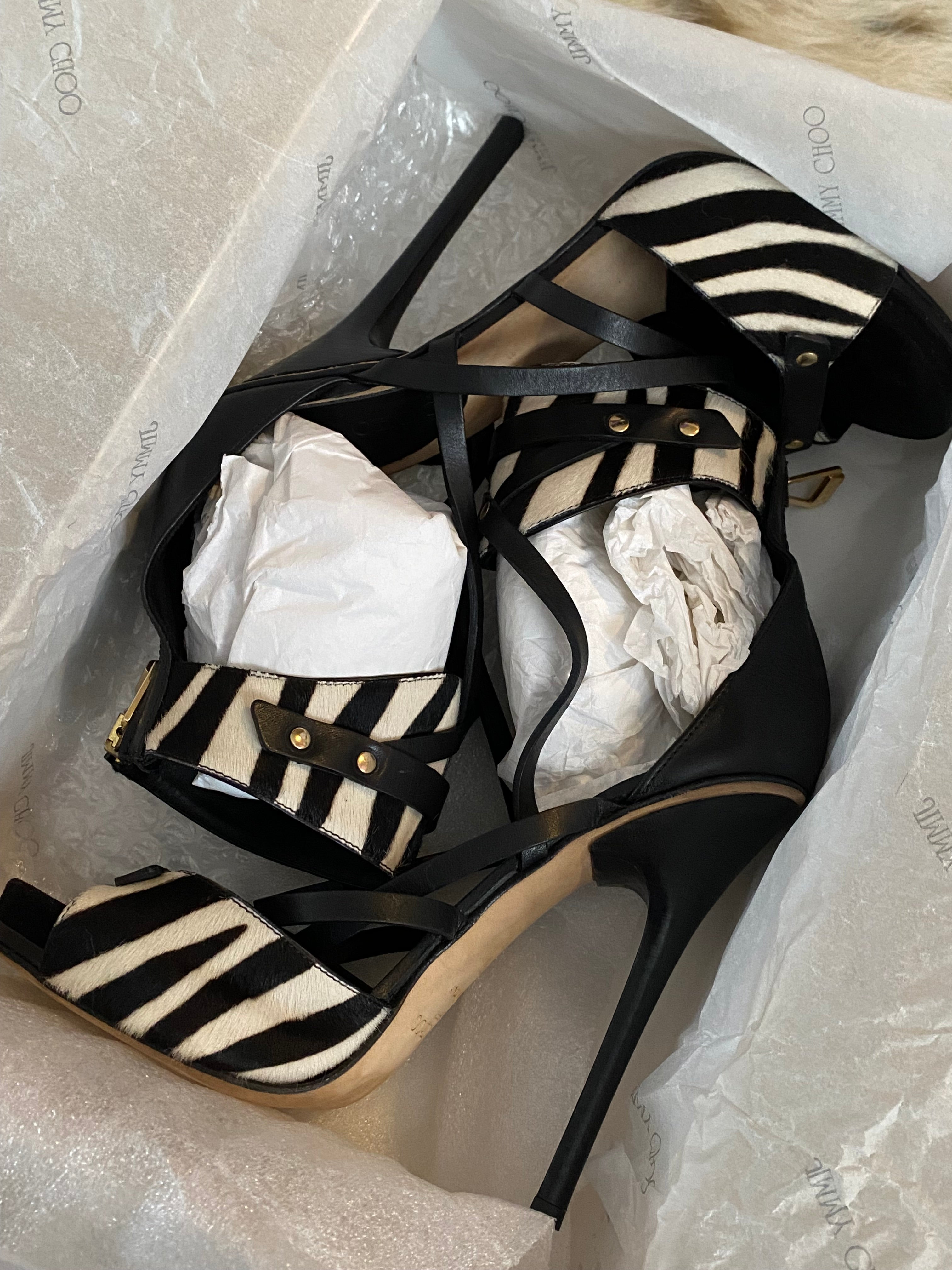 Jimmy Choo Jet Heels