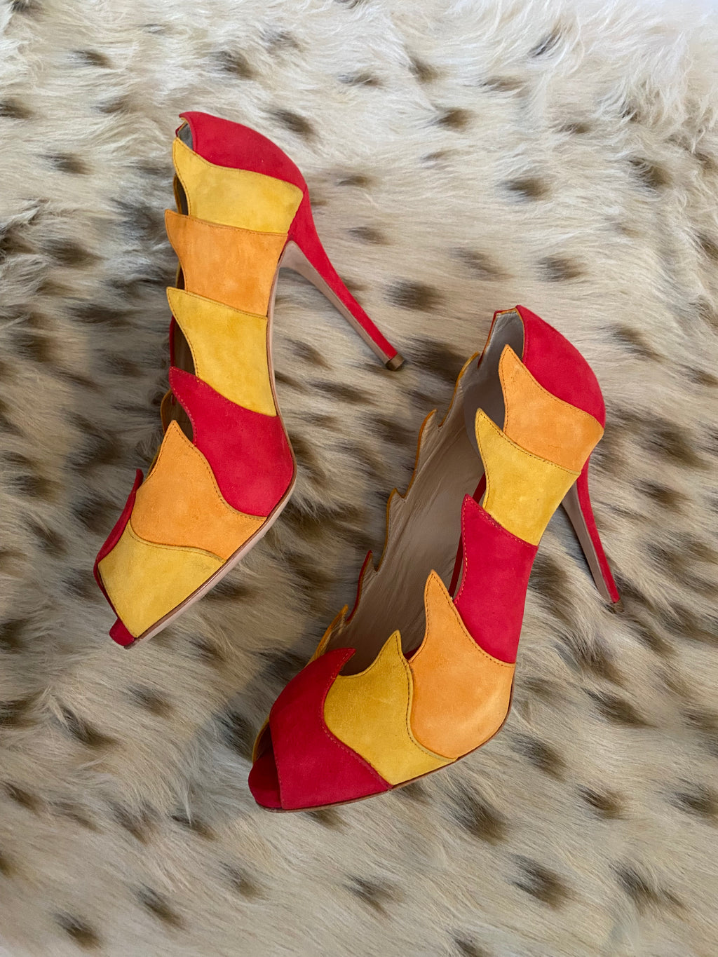 Gianmarco Lorenzi Flame Heels 37