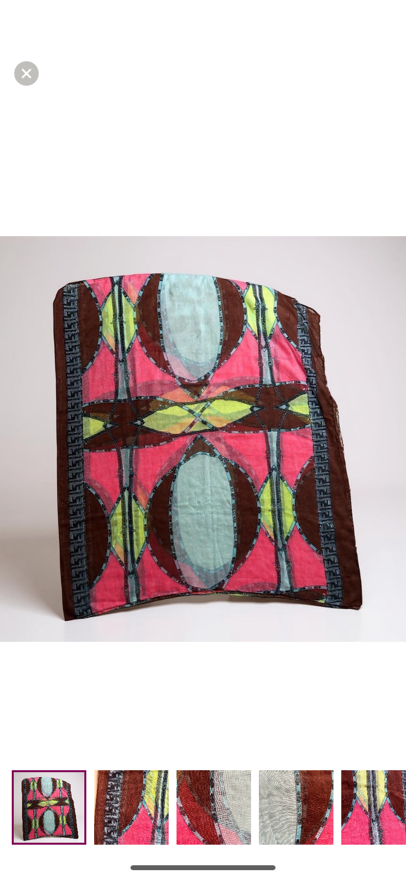 Vintage Fendi Scarf