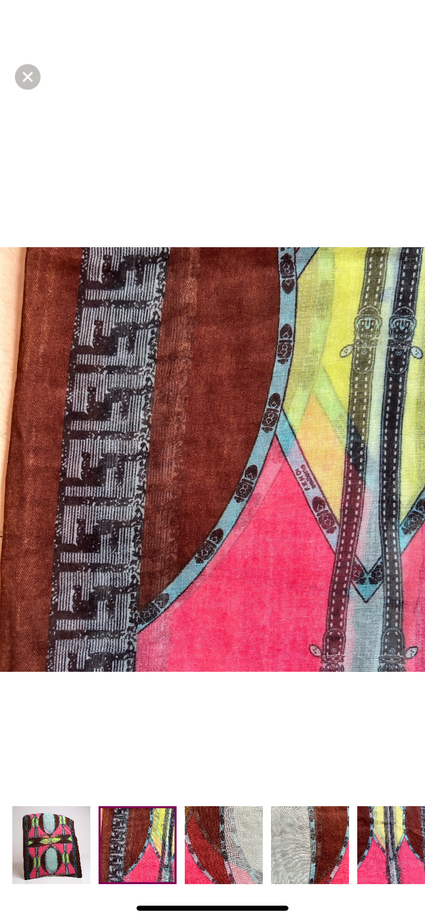 Vintage Fendi Scarf
