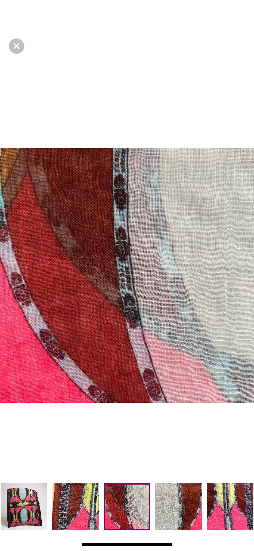 Vintage Fendi Scarf