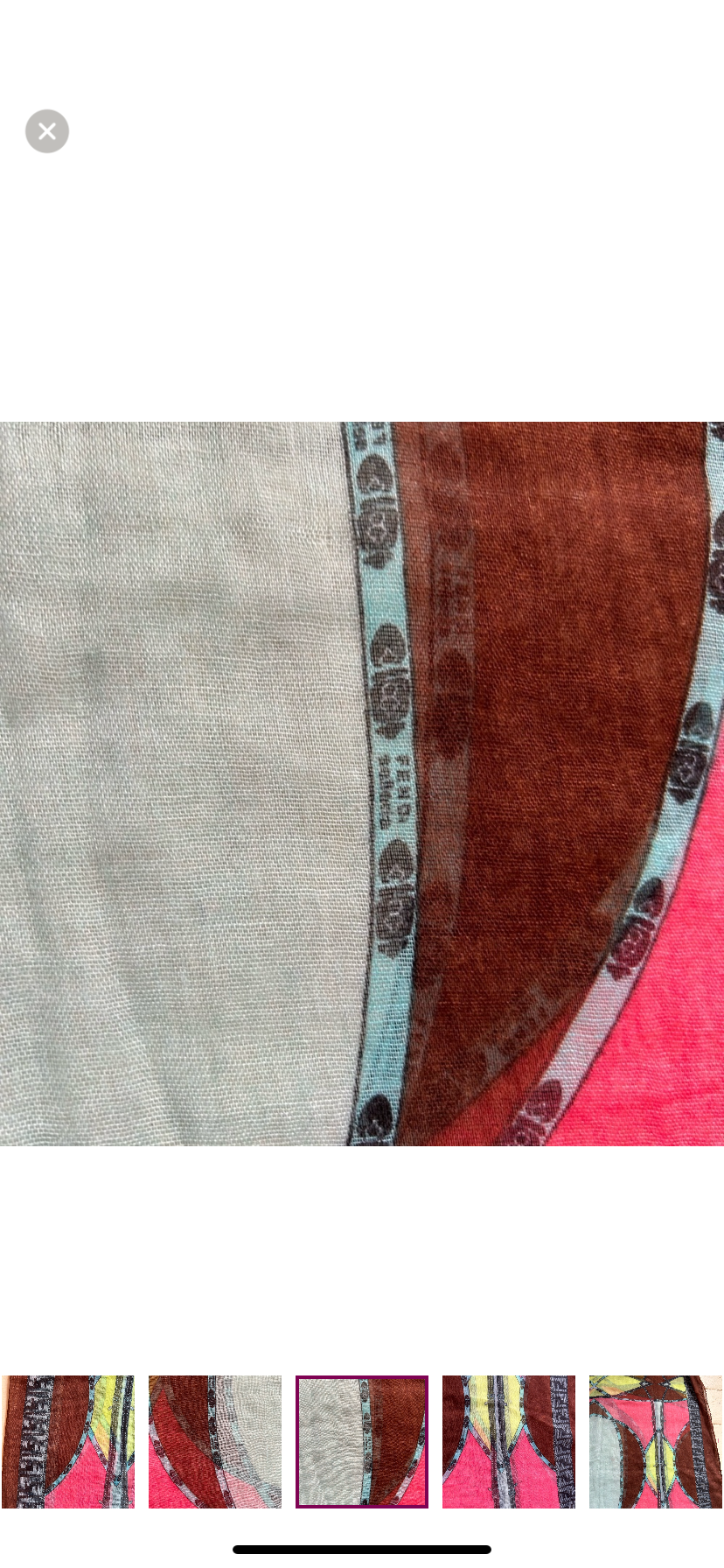 Vintage Fendi Scarf